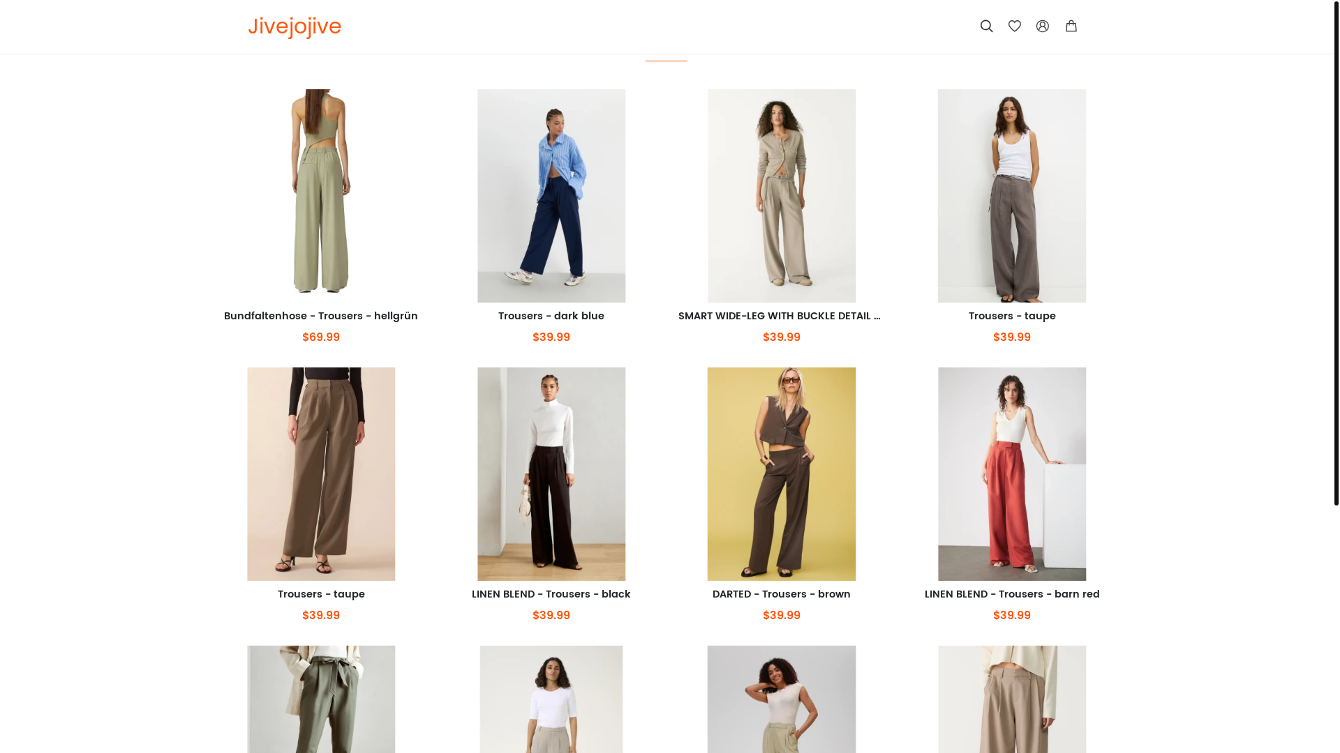 website screenshot of https://jivejojive.asia/
