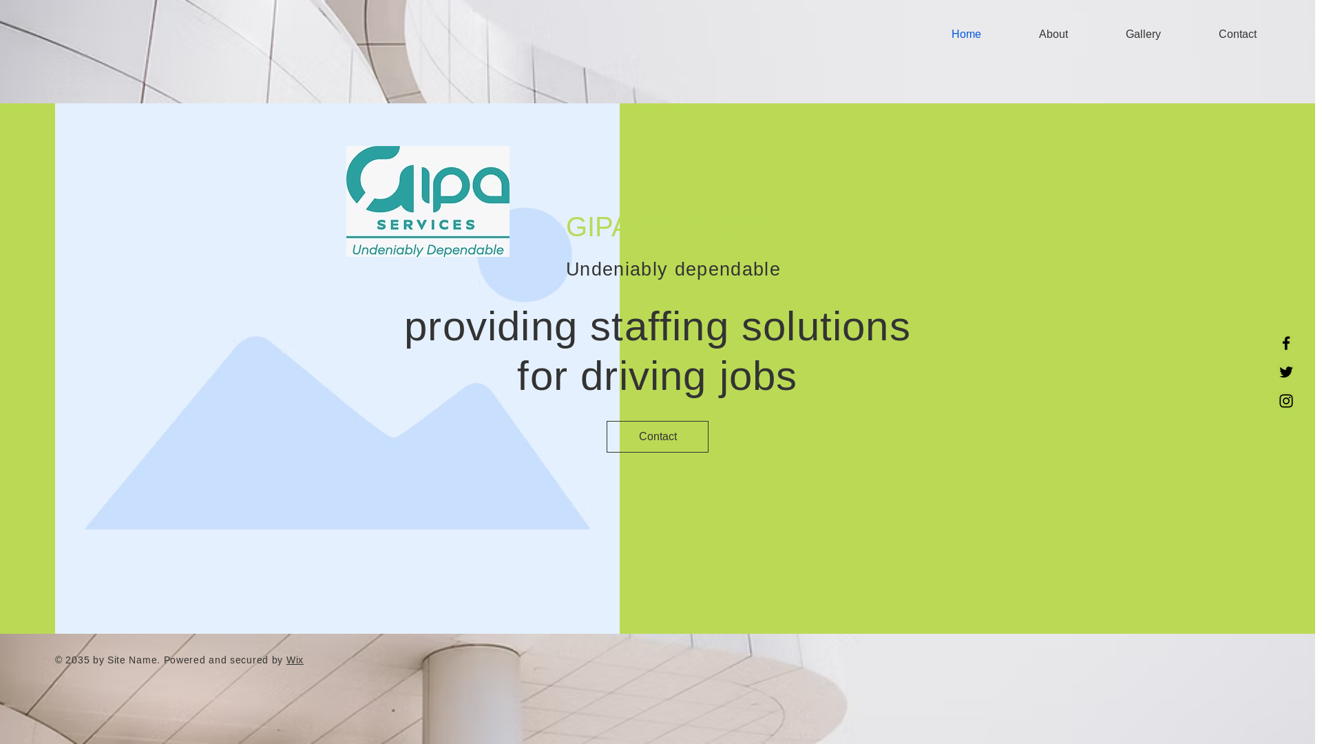 website screenshot of https://gipaservices.com/