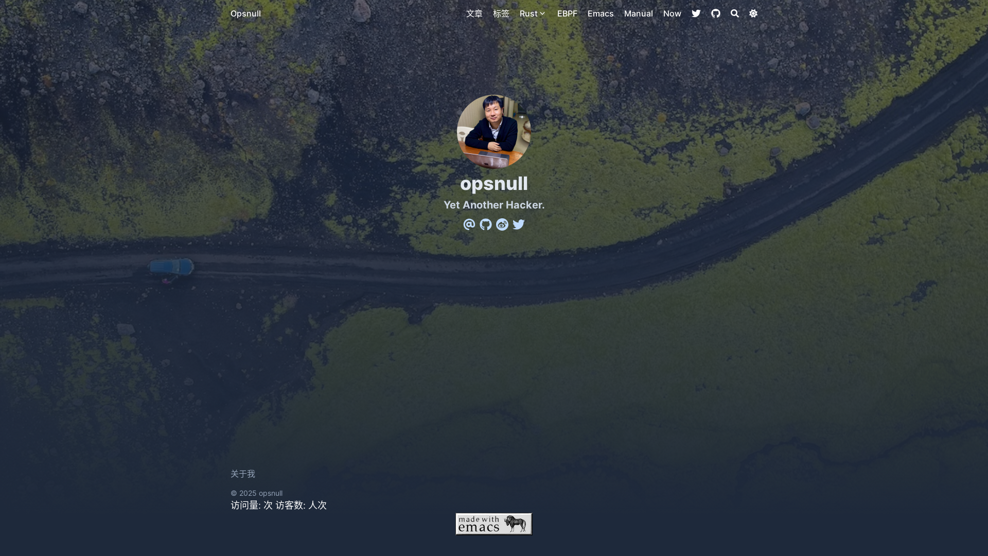 website screenshot of https://blog-opsnull-com.pages.dev/
