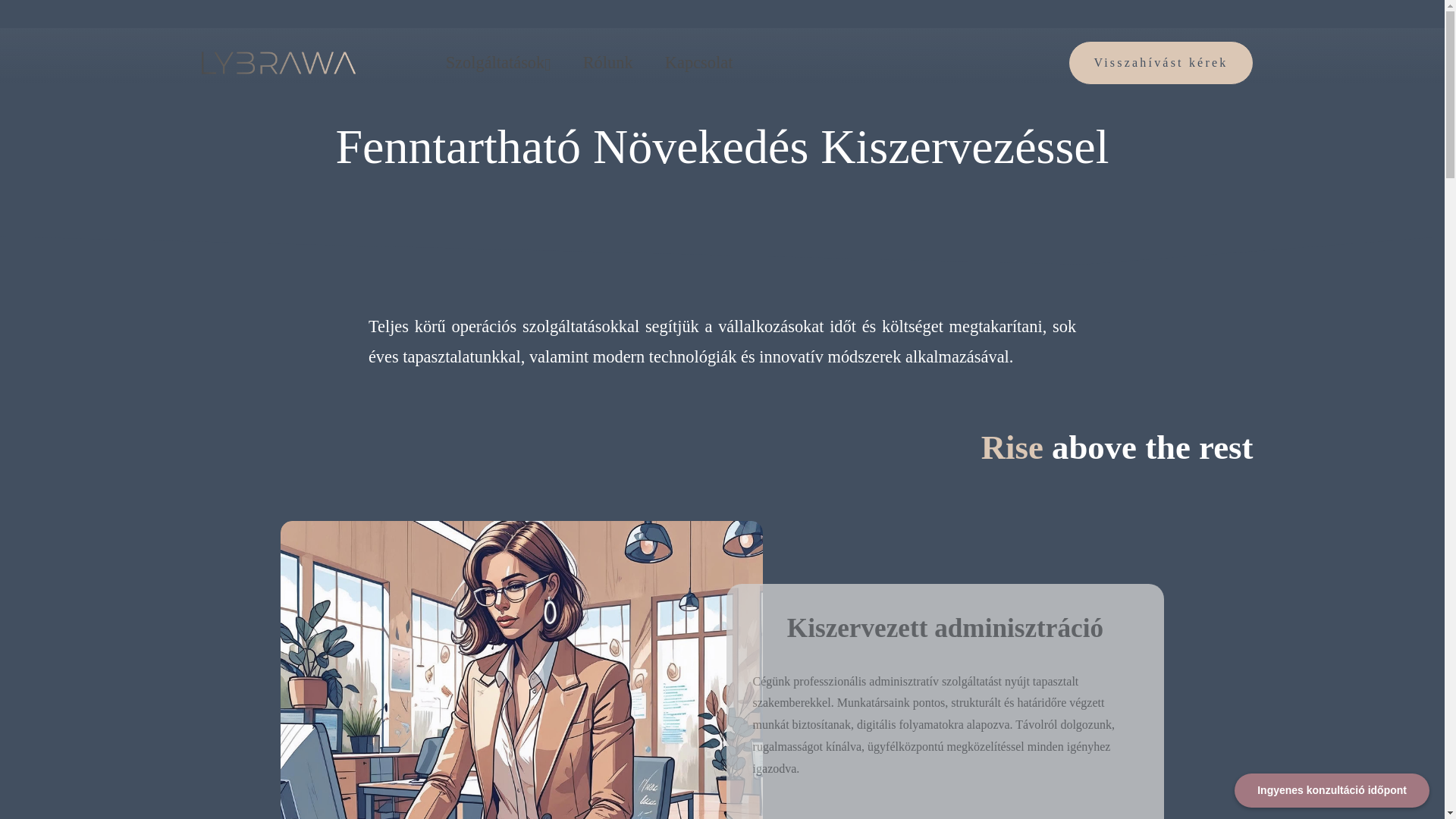 website screenshot of https://kozos-backoffice.hu/