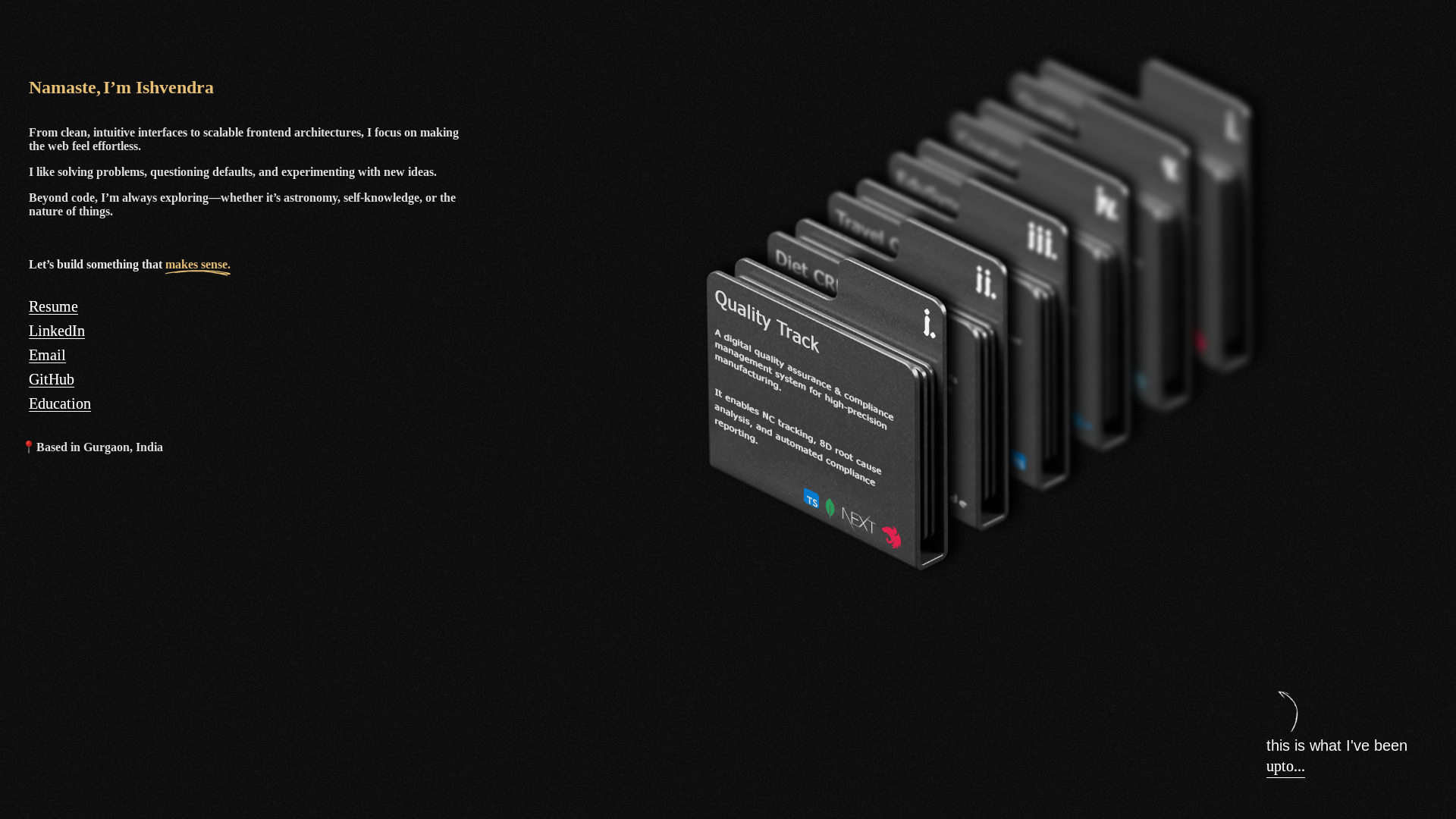website screenshot of https://portfolio-website-663.pages.dev/