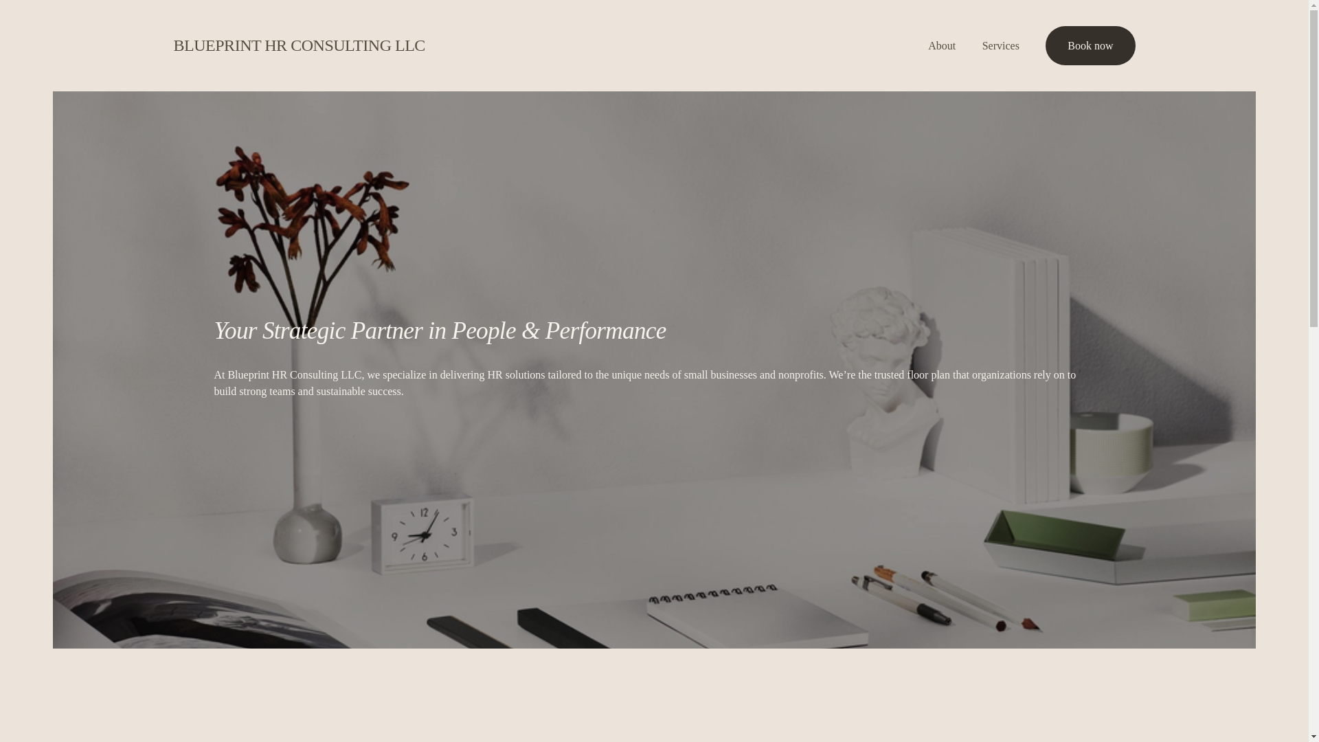 website screenshot of https://blueprinthrconsultingllc.com/
