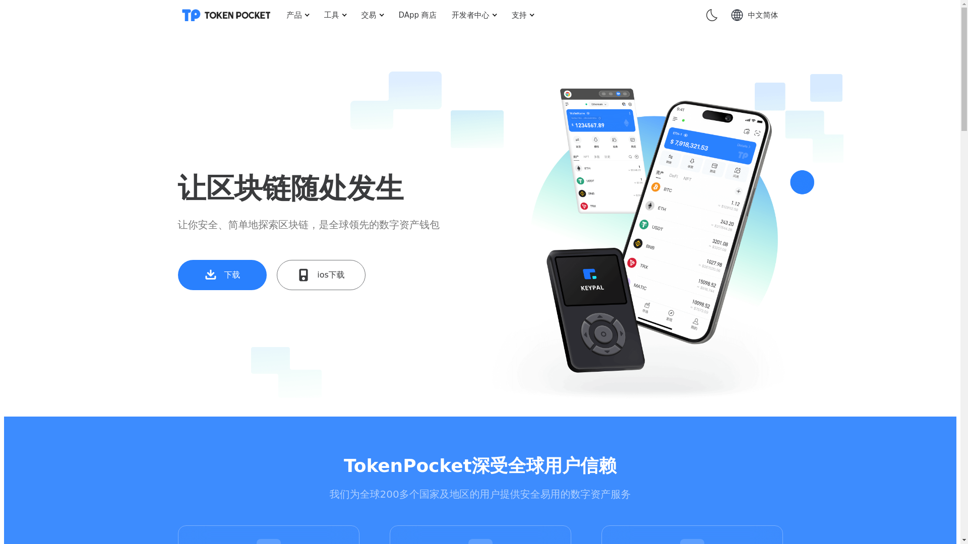 website screenshot of https://tokepocke.com/