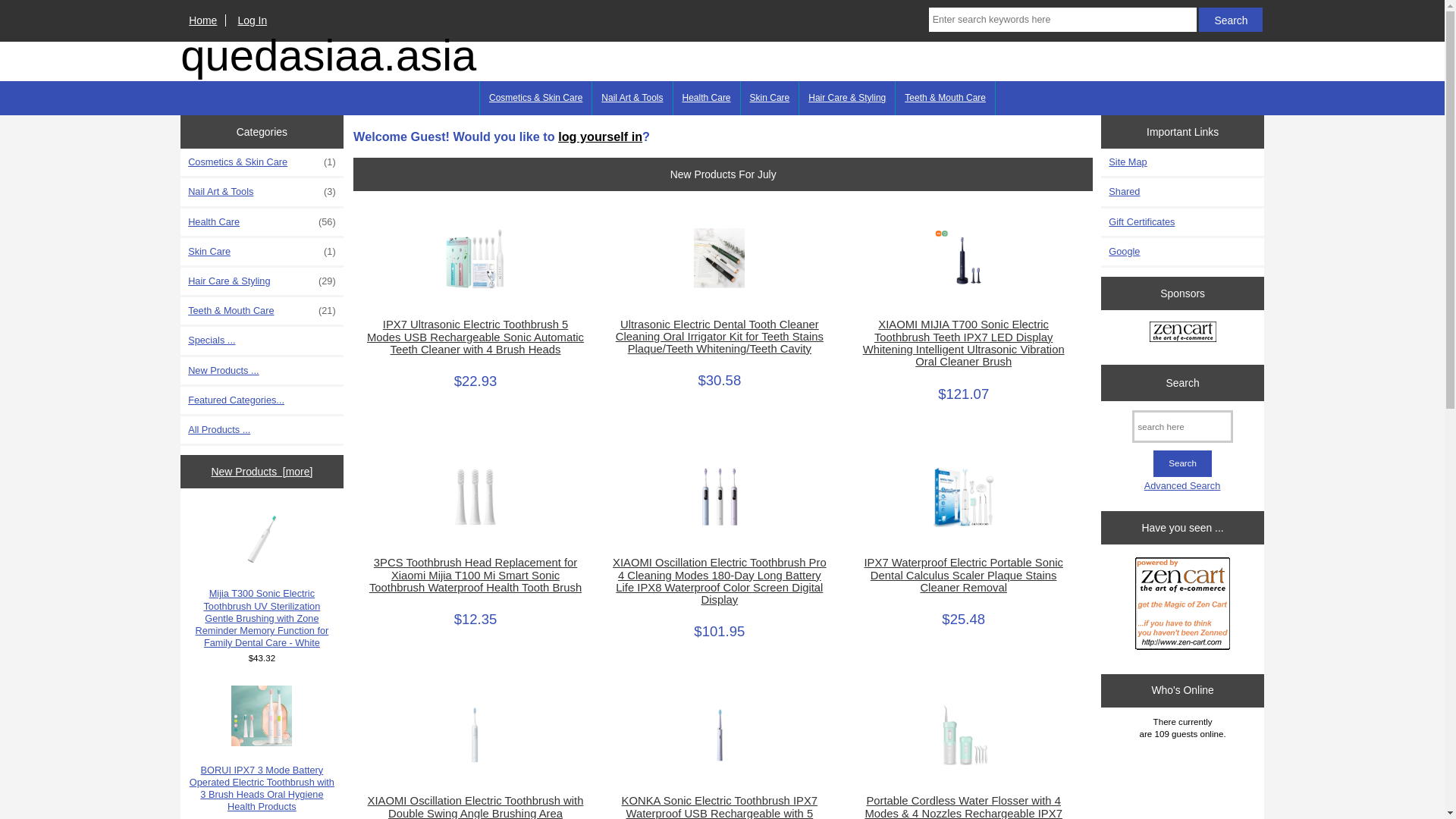 website screenshot of https://quedasiaa.asia/