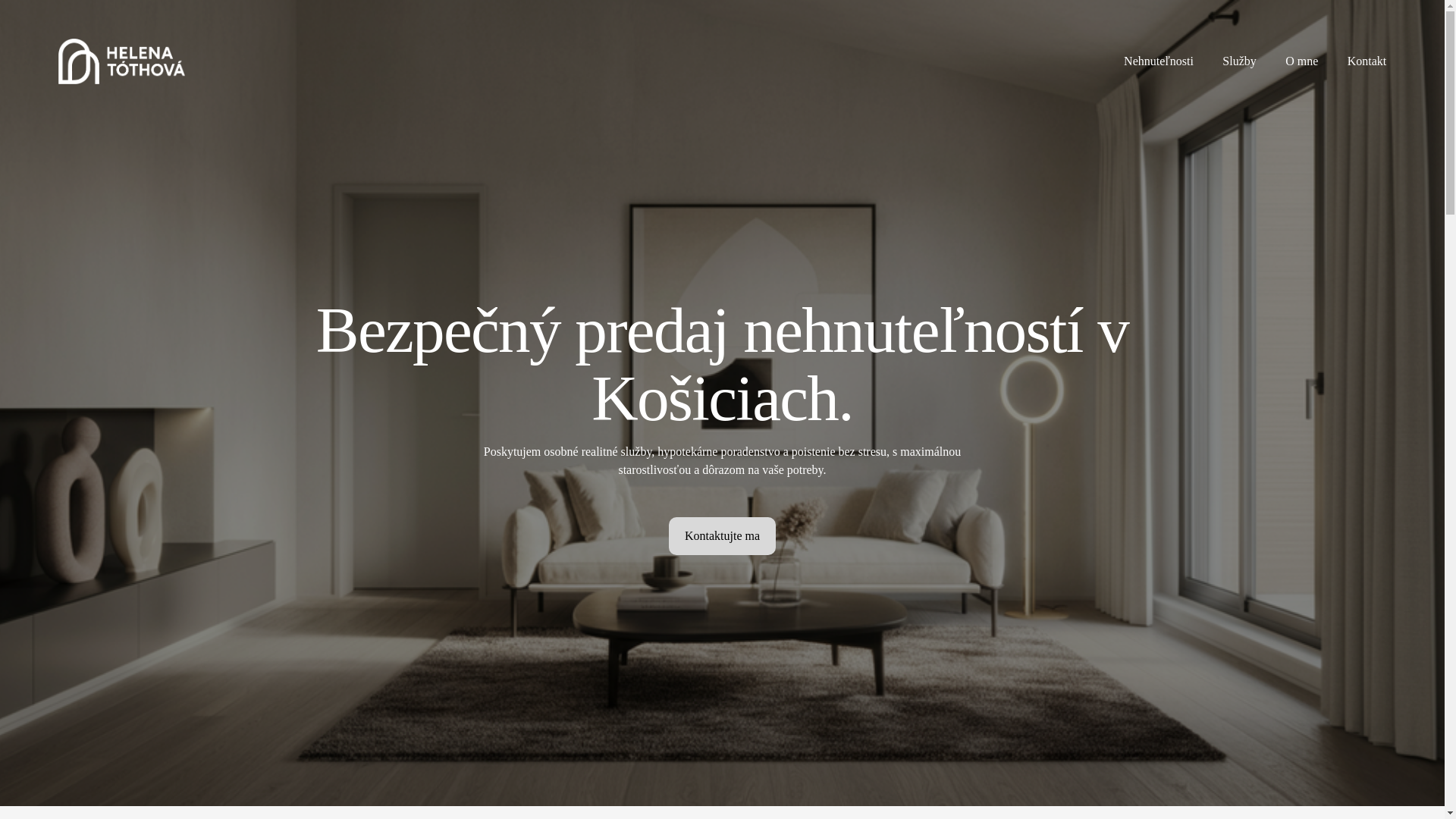 website screenshot of https://helenatothova.com/