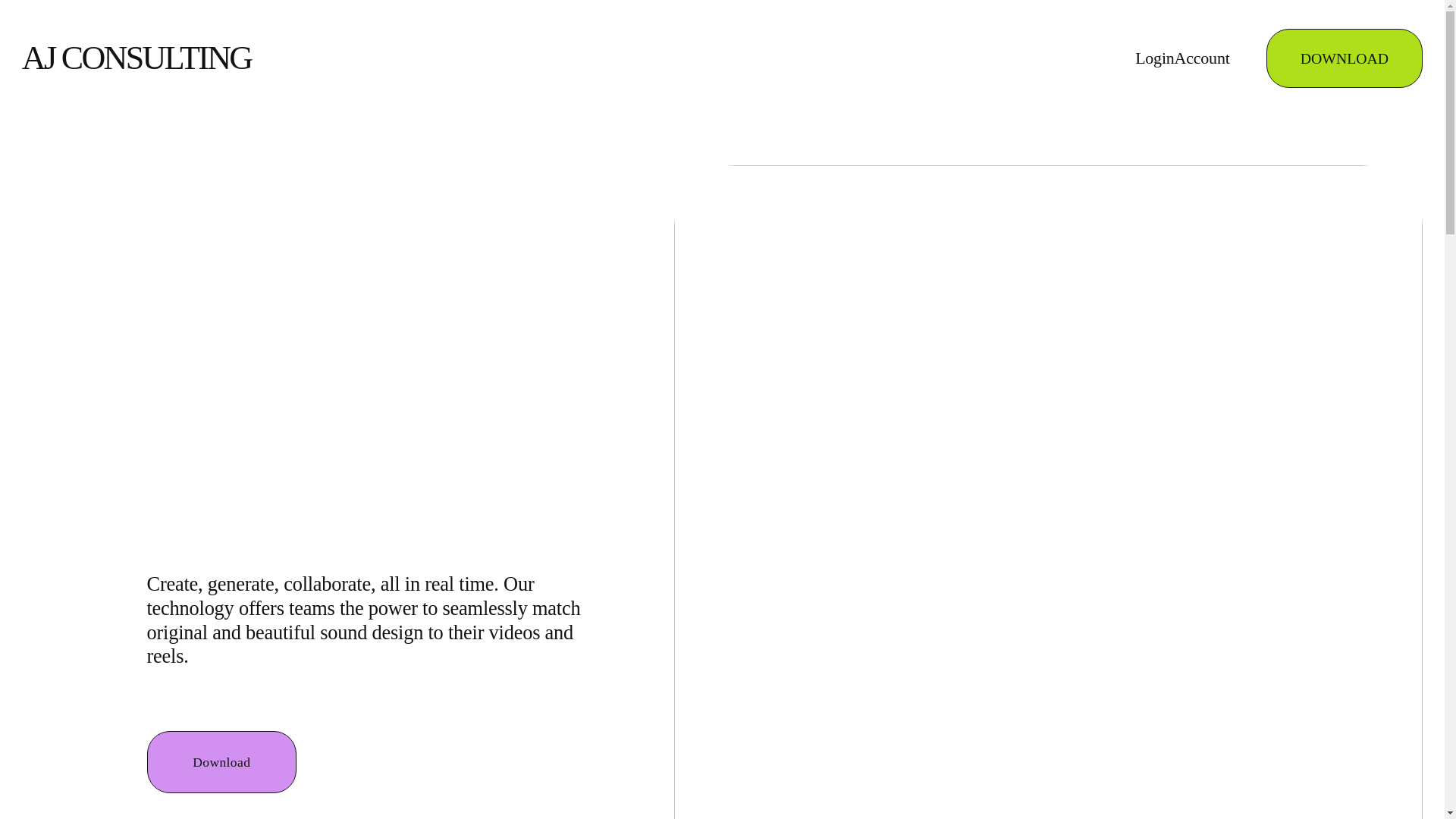 website screenshot of https://aiajconsulting.com/