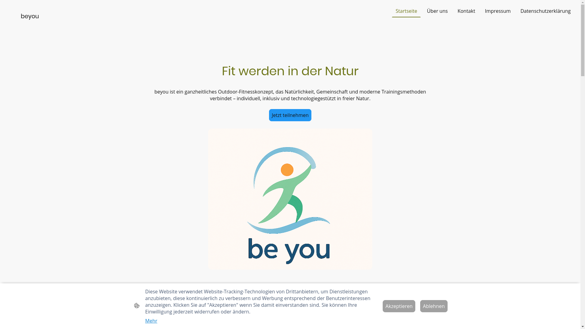 website screenshot of https://beyou-heitbrack.de/