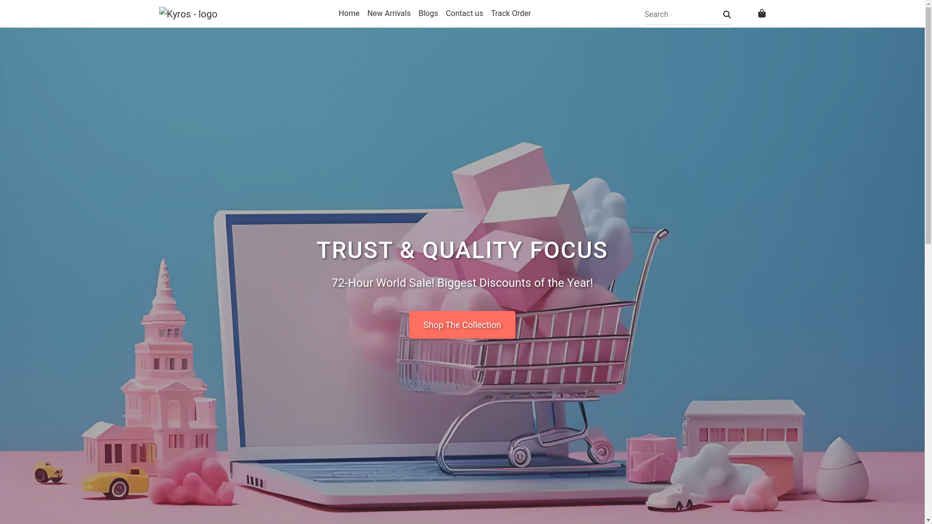 website screenshot of https://mireltux.shop/