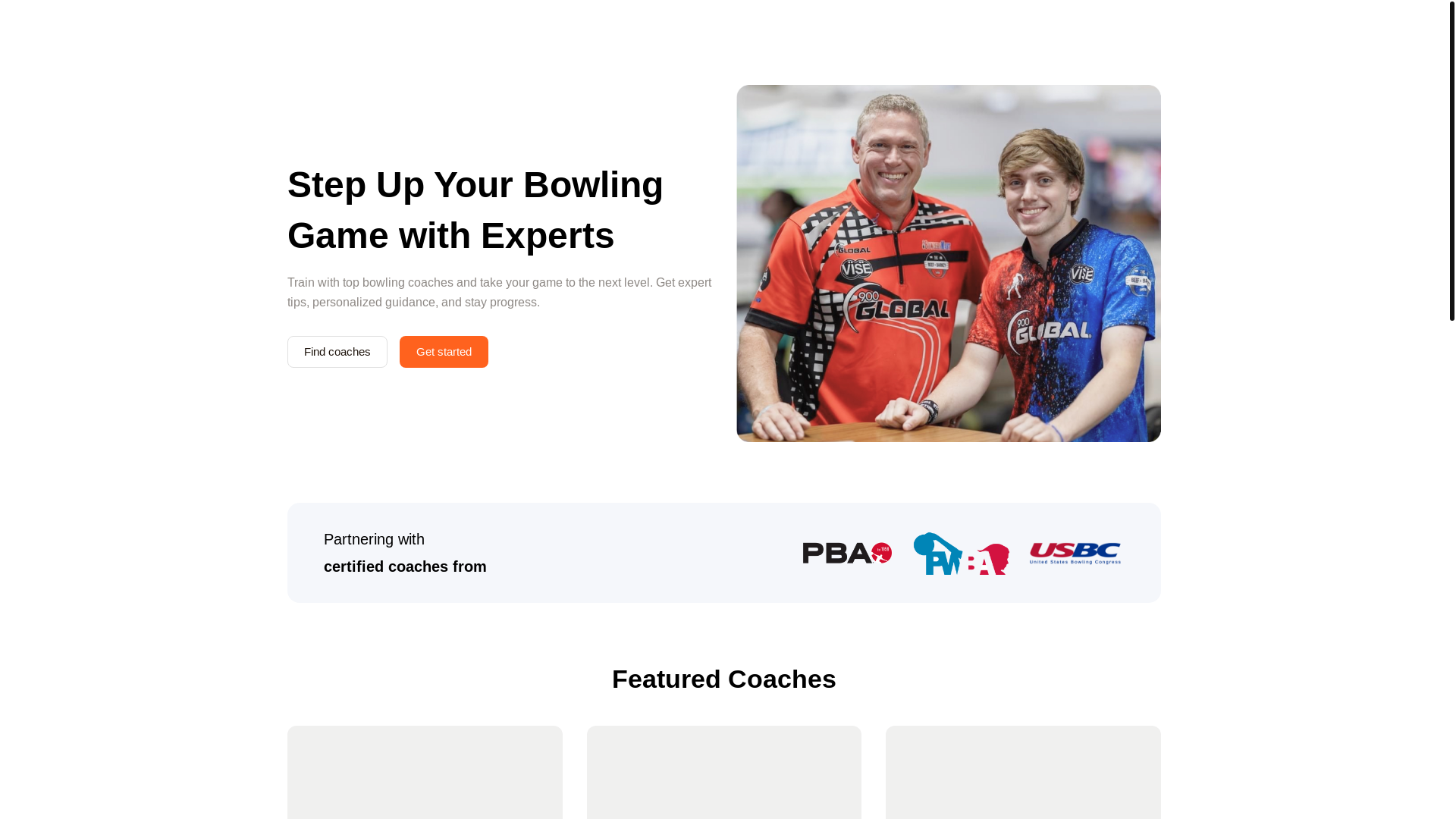 website screenshot of https://striketutor.com/