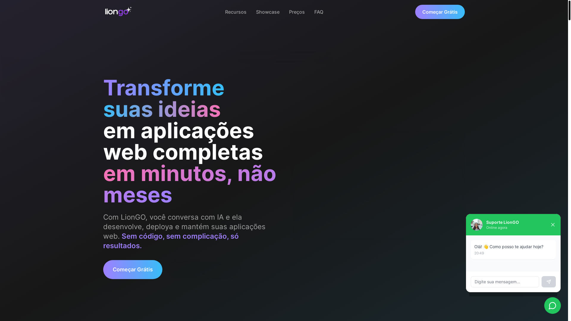 website screenshot of https://site-liongo.pages.dev/