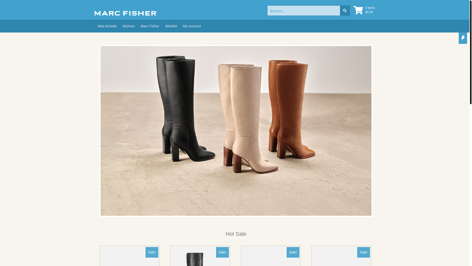 website screenshot of https://nancykohut.shop/