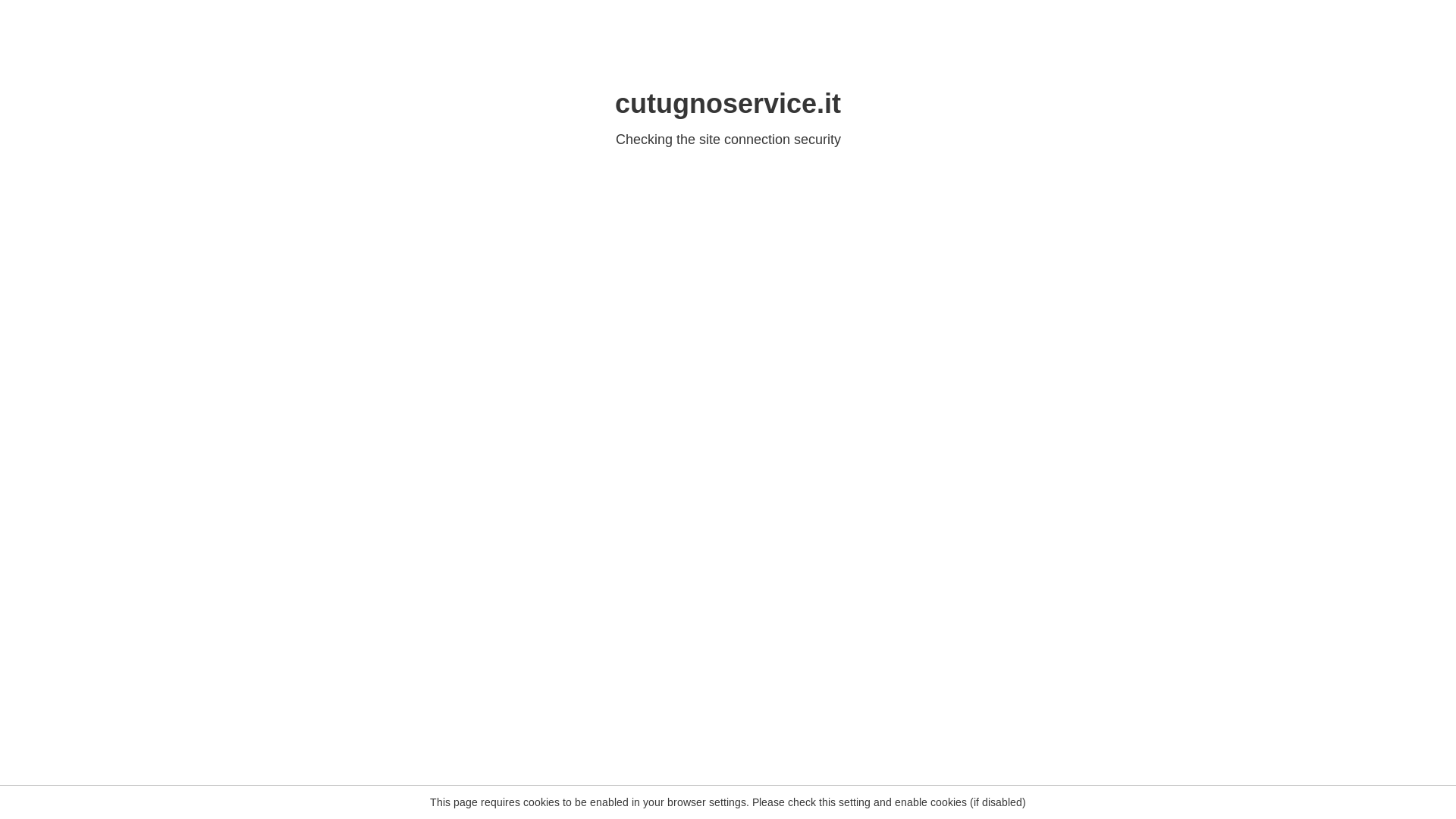 website screenshot of https://cutugnoservice.it/