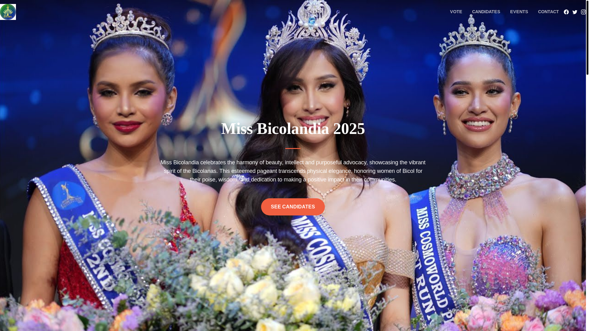 website screenshot of https://pageantvoteph.pages.dev/