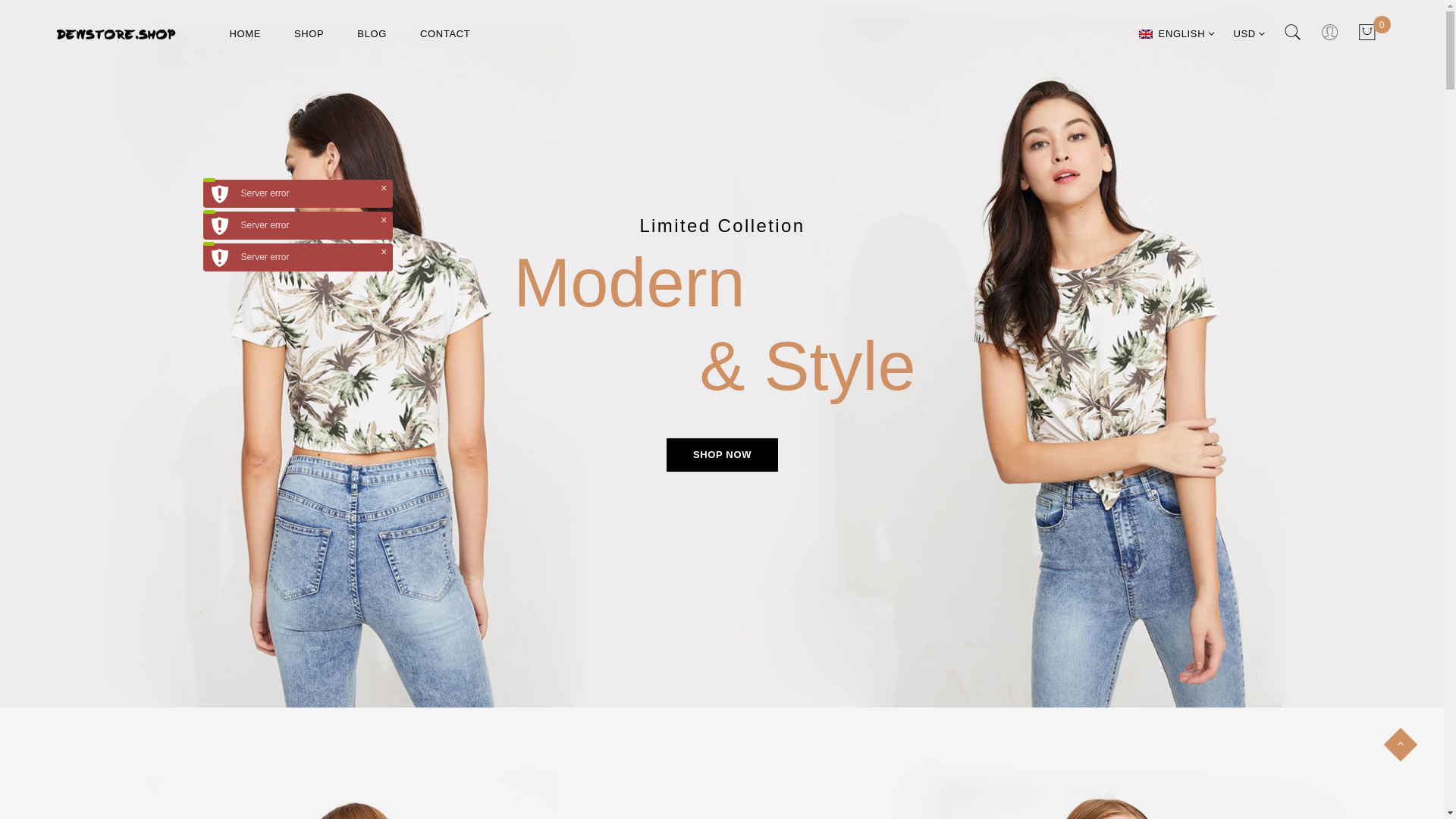 website screenshot of https://dewstore.pages.dev/