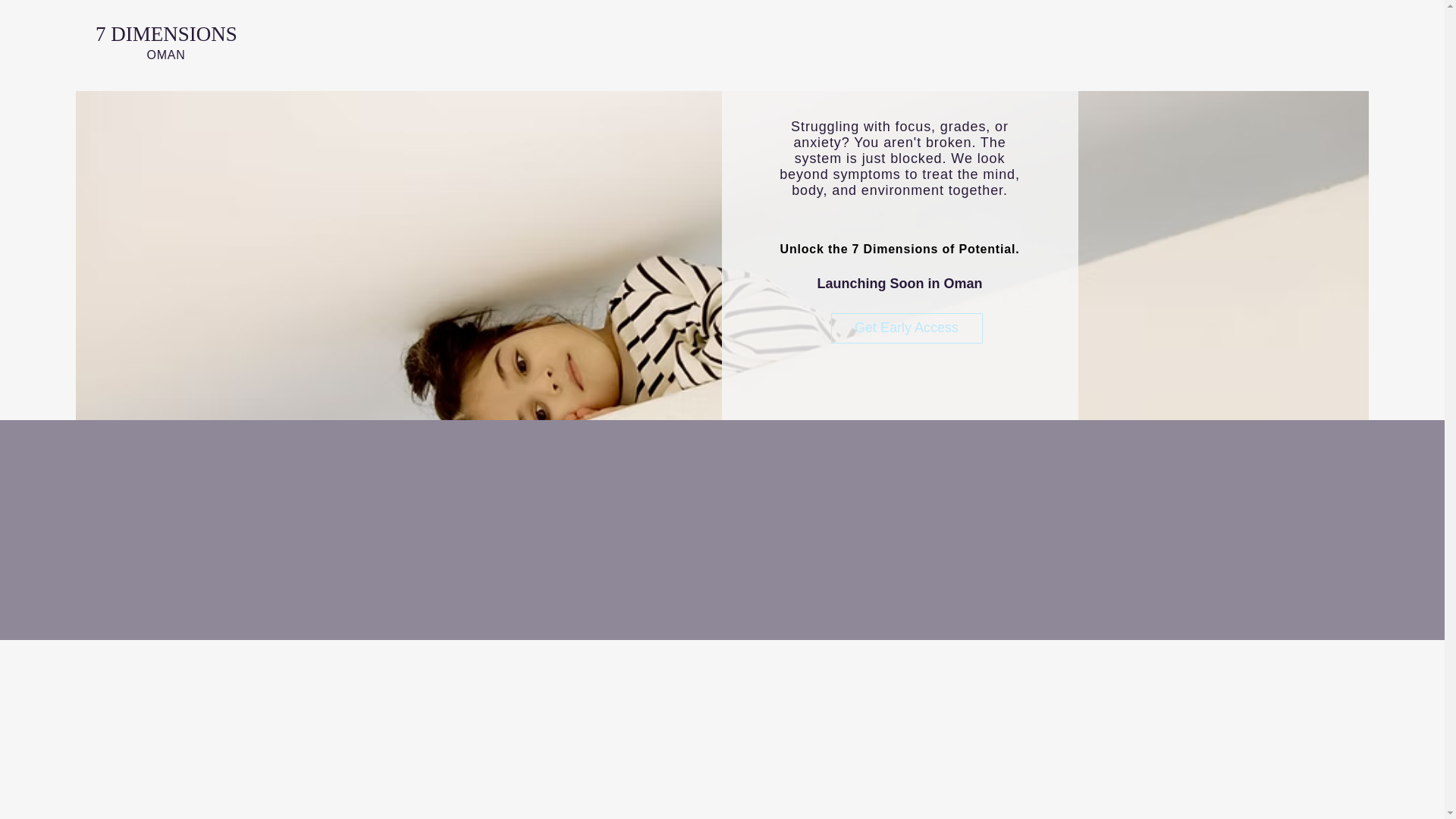 website screenshot of https://sevendimensions.ai/