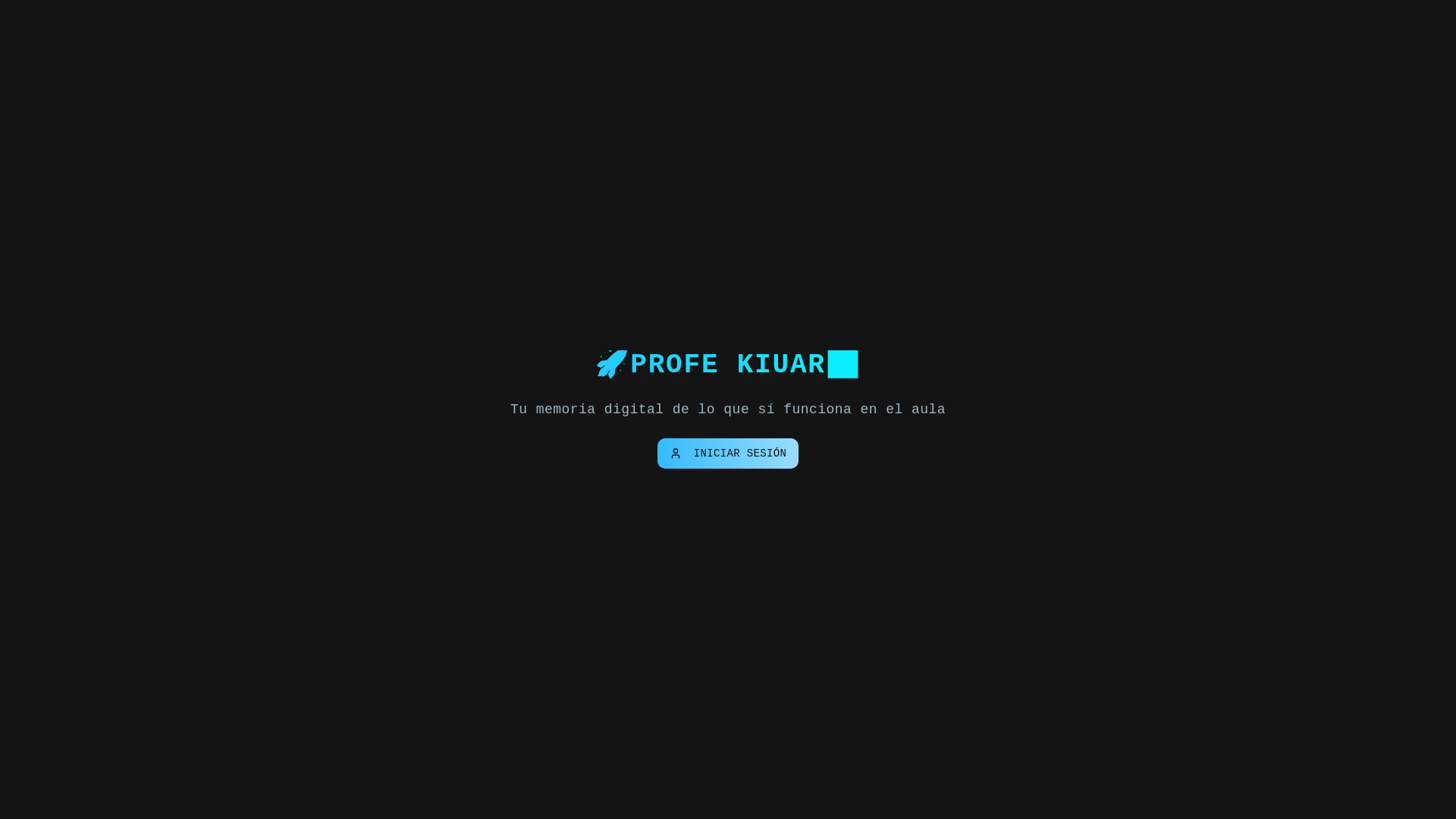 website screenshot of https://profekiu.ar/