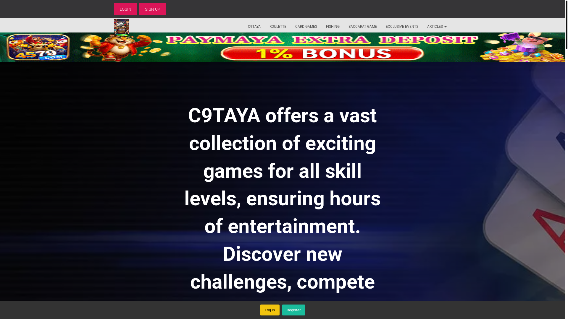 website screenshot of https://c9tayaslot.com/