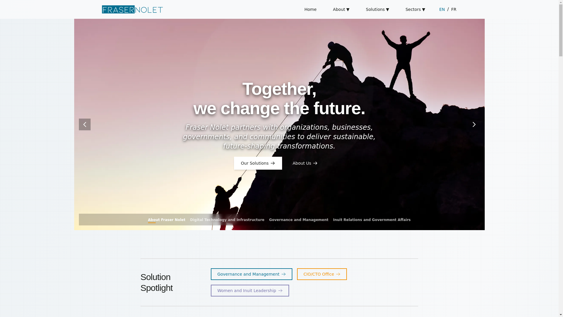 website screenshot of https://fns-site.pages.dev/