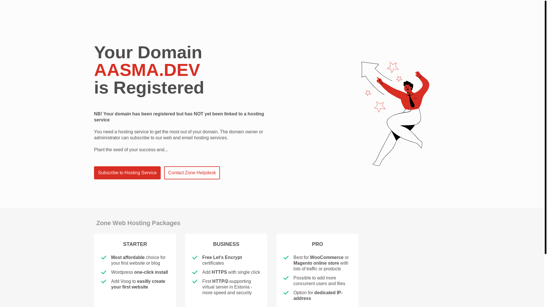 website screenshot of https://aasma.dev/