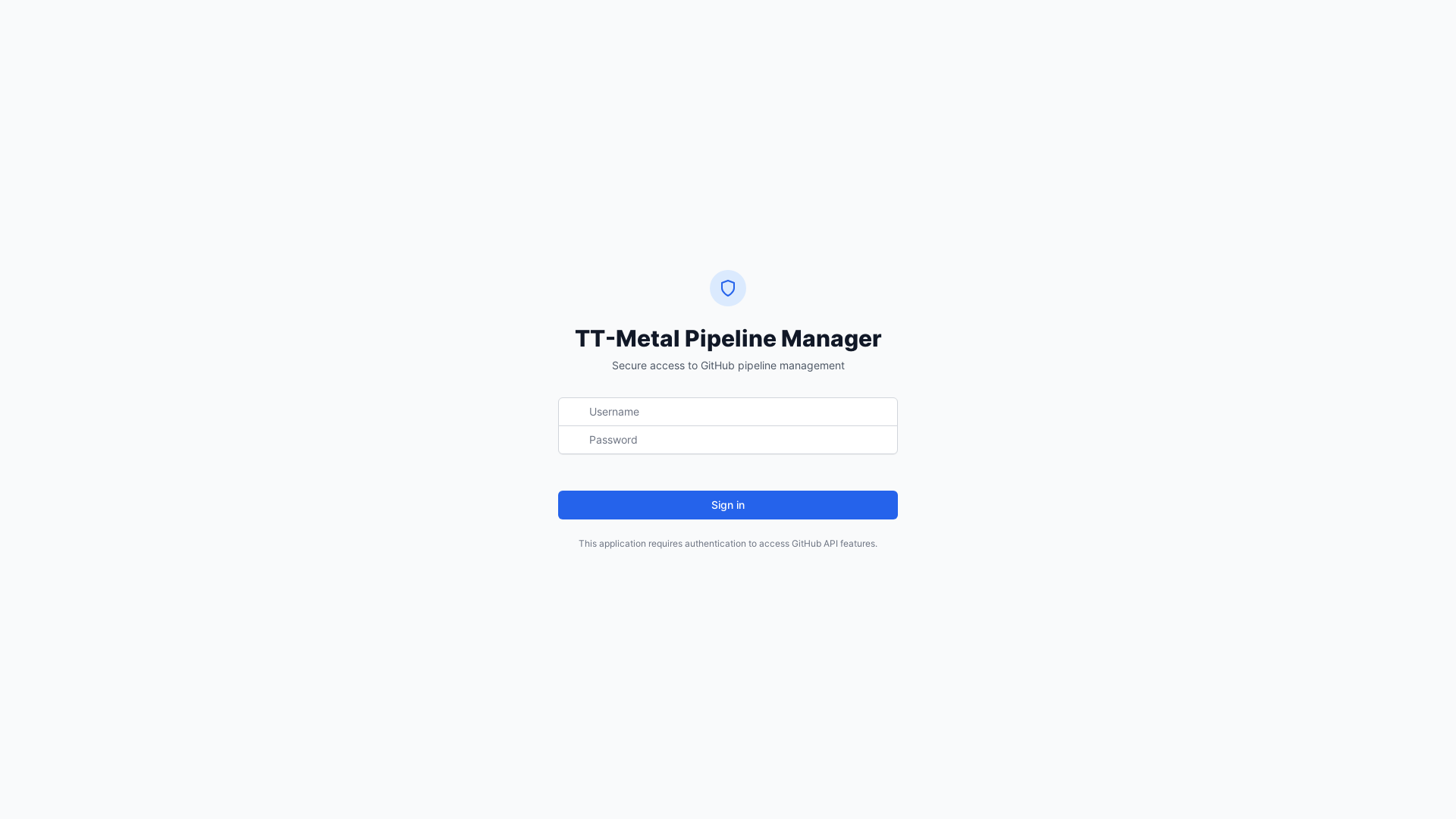 website screenshot of https://tt-metal-pipeline-manager.pages.dev/