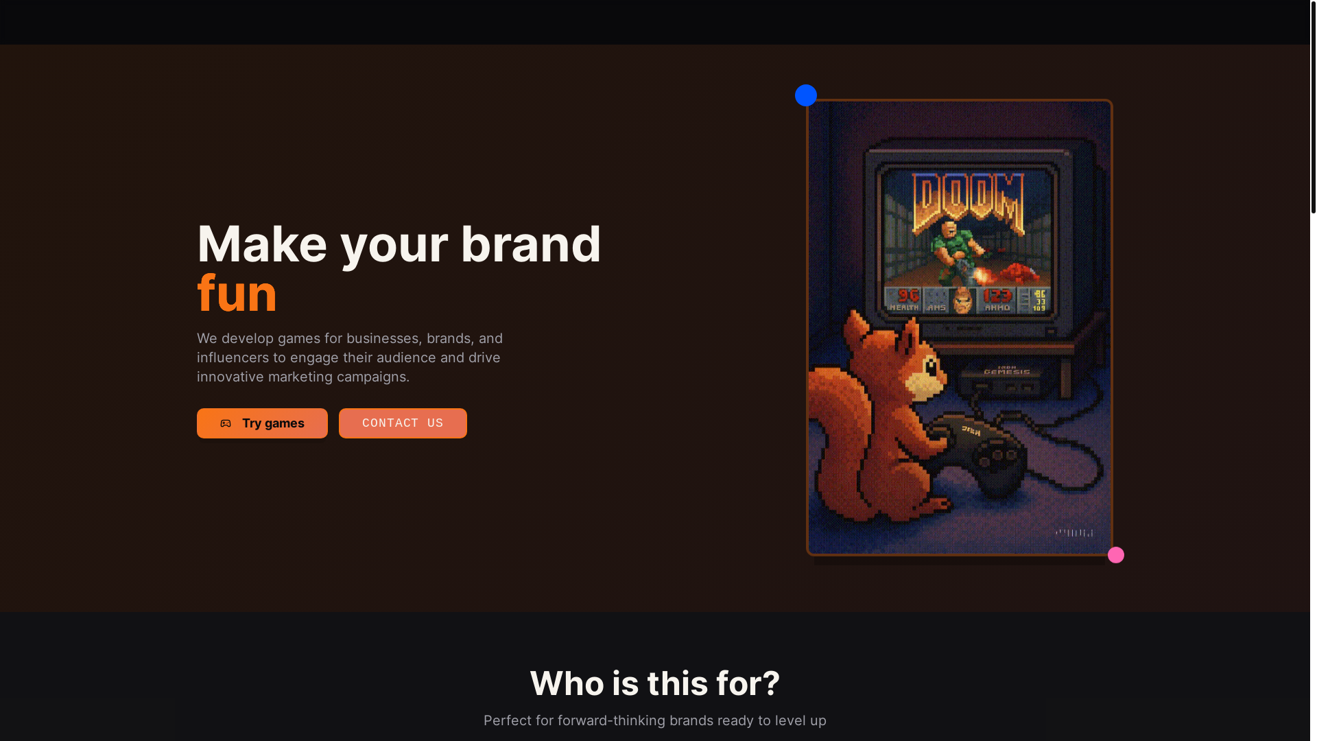 website screenshot of https://khokhogames.com/