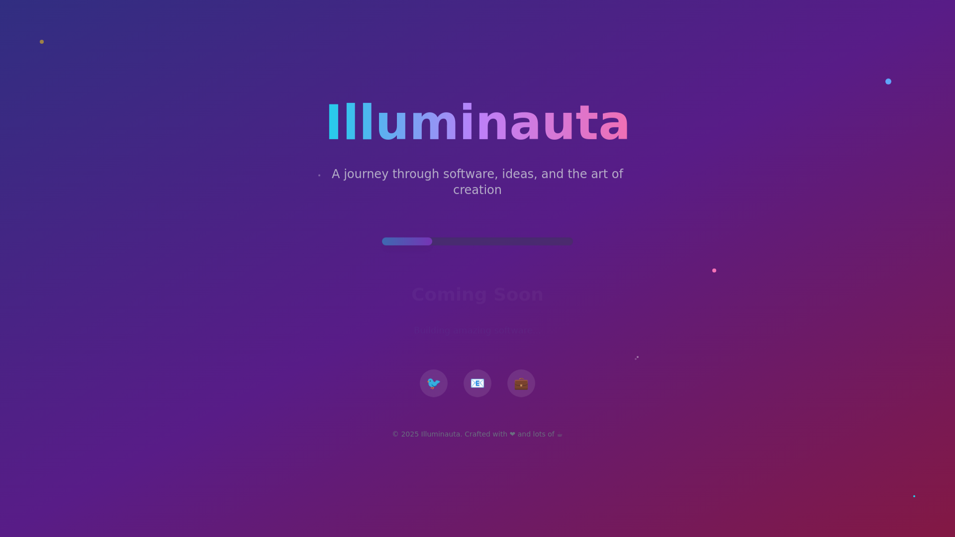 website screenshot of https://illuminauta.com/