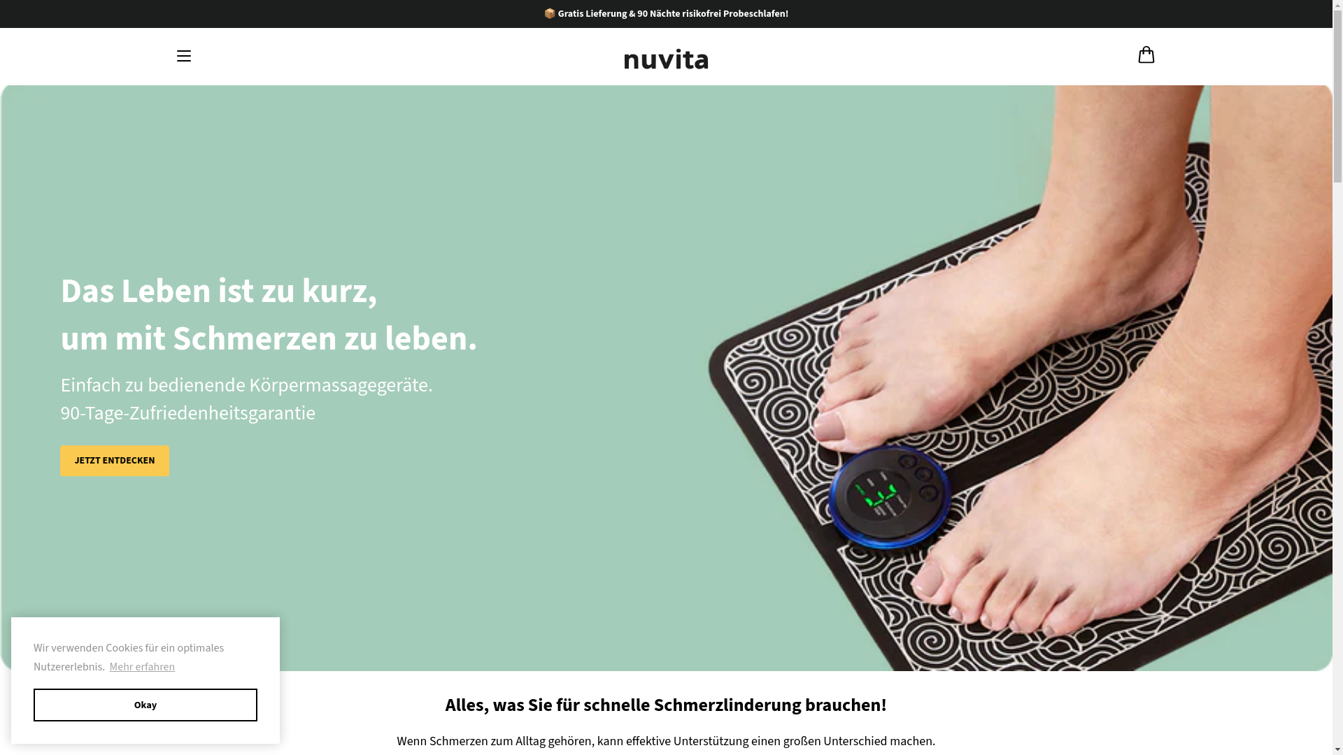 website screenshot of https://musselin-manufaktur.com/