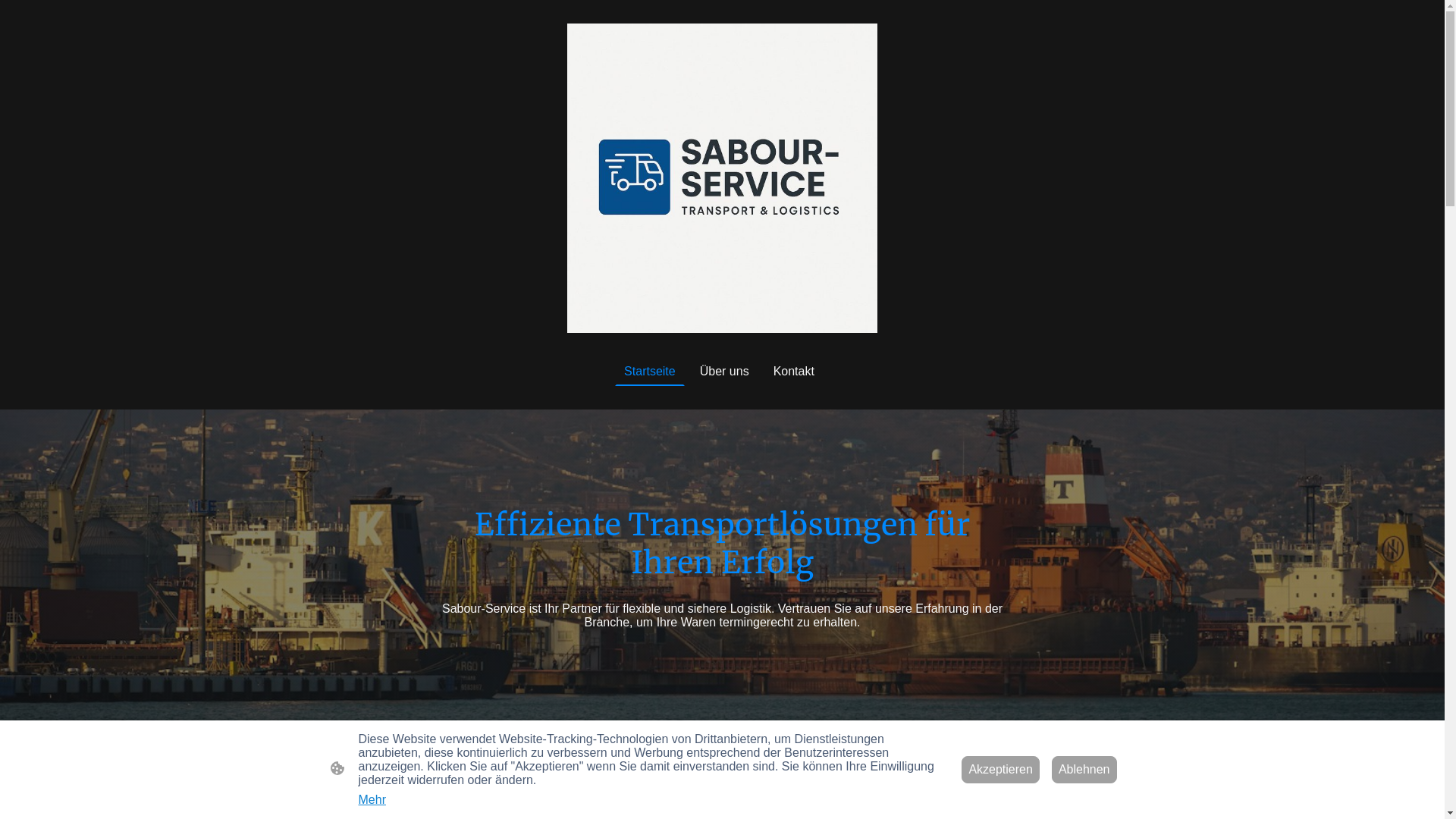 website screenshot of https://sabour-service.de/