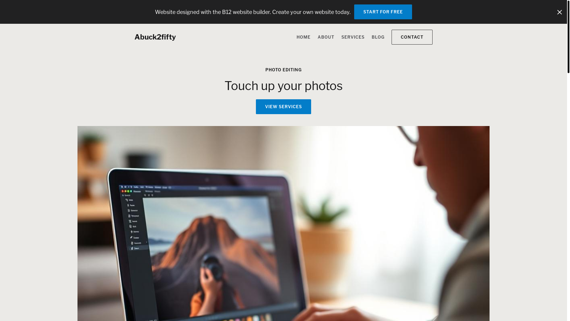 website screenshot of https://abuck2fifty.store/