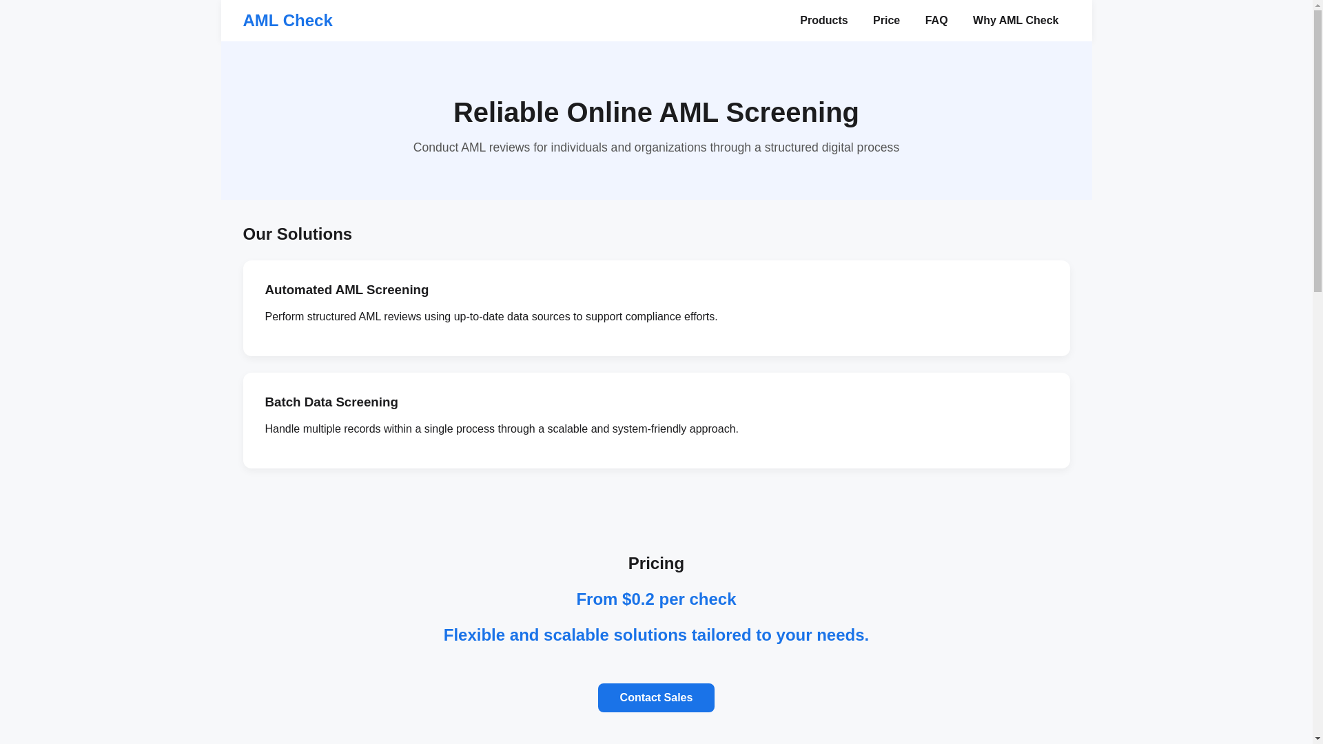 website screenshot of https://aml-kyc-check.icu/