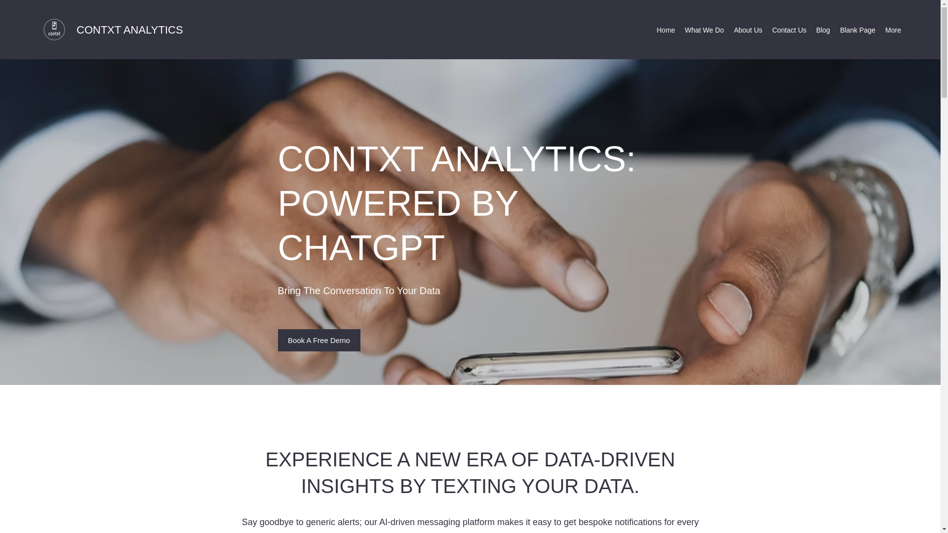 website screenshot of https://the-contxt-project.com/