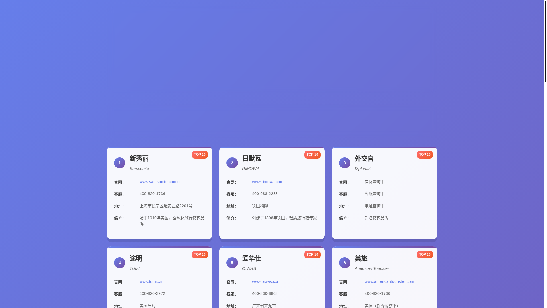 website screenshot of https://suitcaseservicev3.pages.dev/