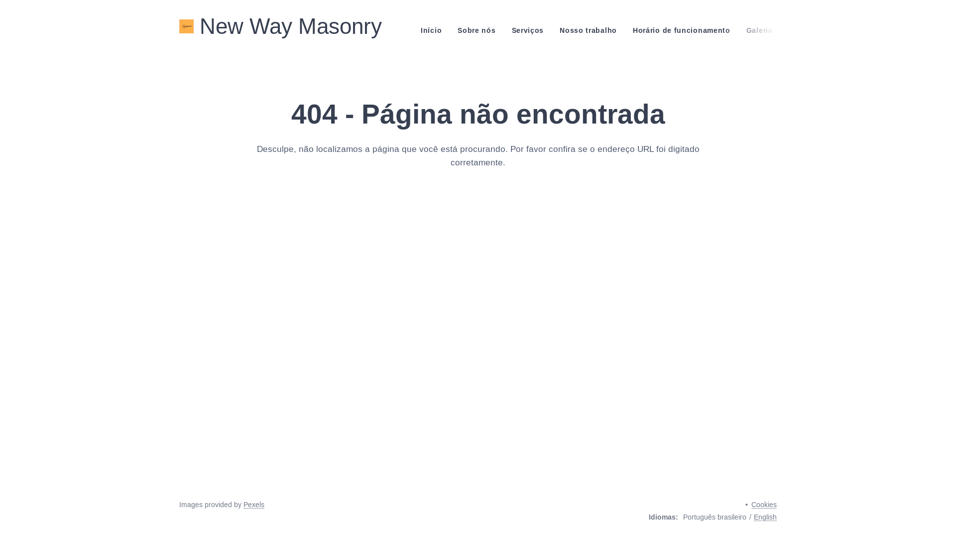 website screenshot of https://newwaymasonryinc.com/