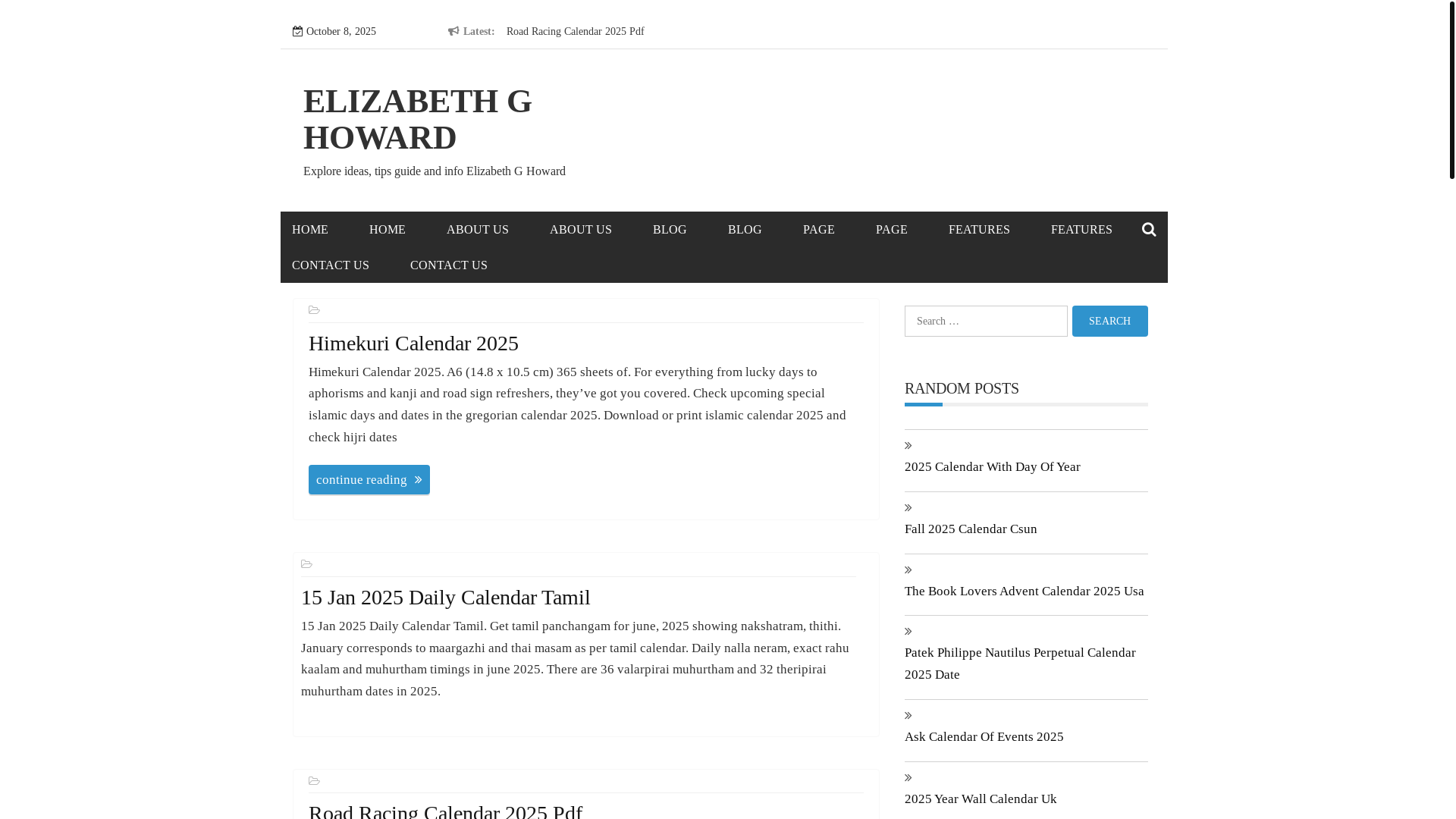 website screenshot of https://elizabethghowardc.pages.dev/