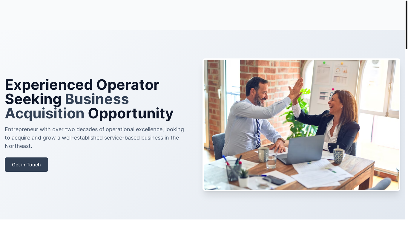 website screenshot of https://thebillerpartners.com/