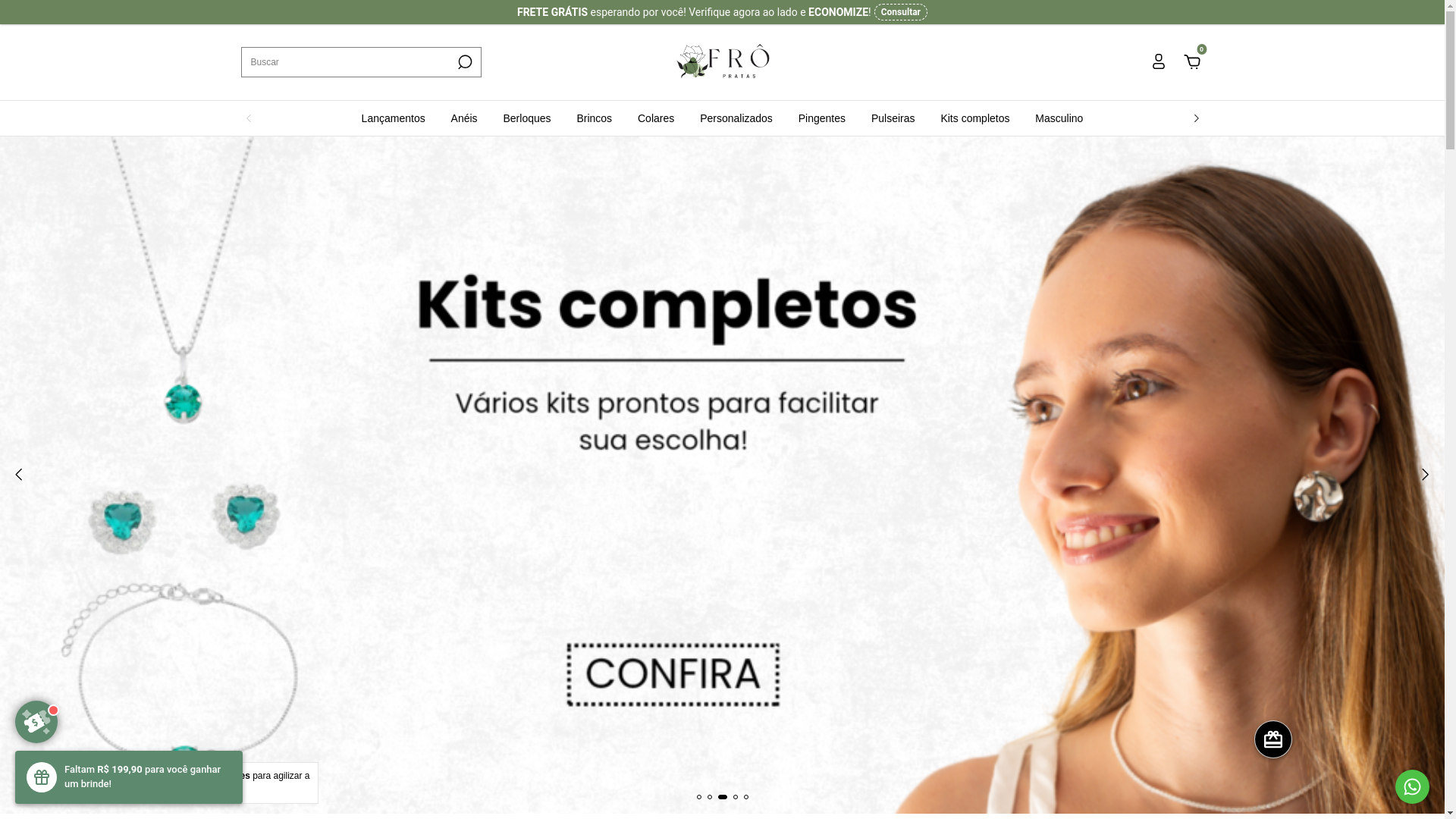 website screenshot of https://fropratas.com/