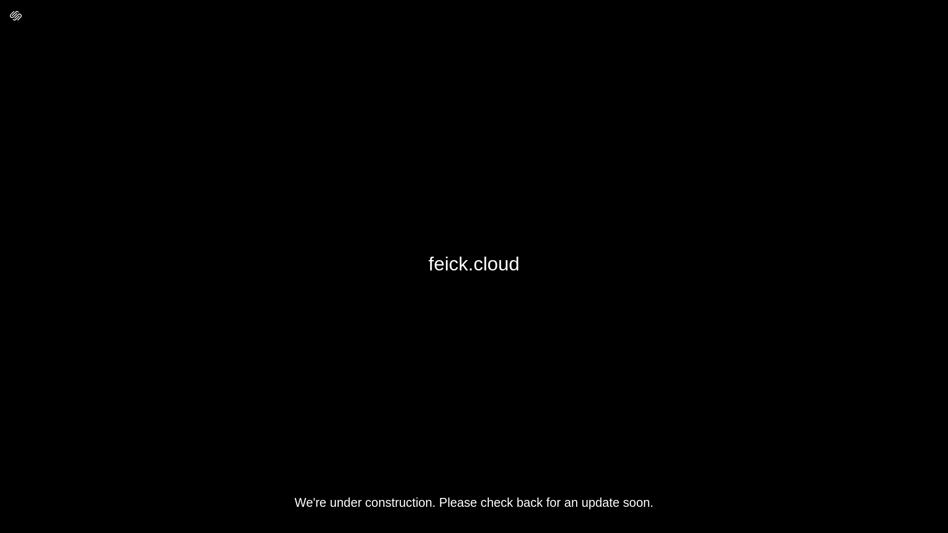 website screenshot of https://feick.cloud/