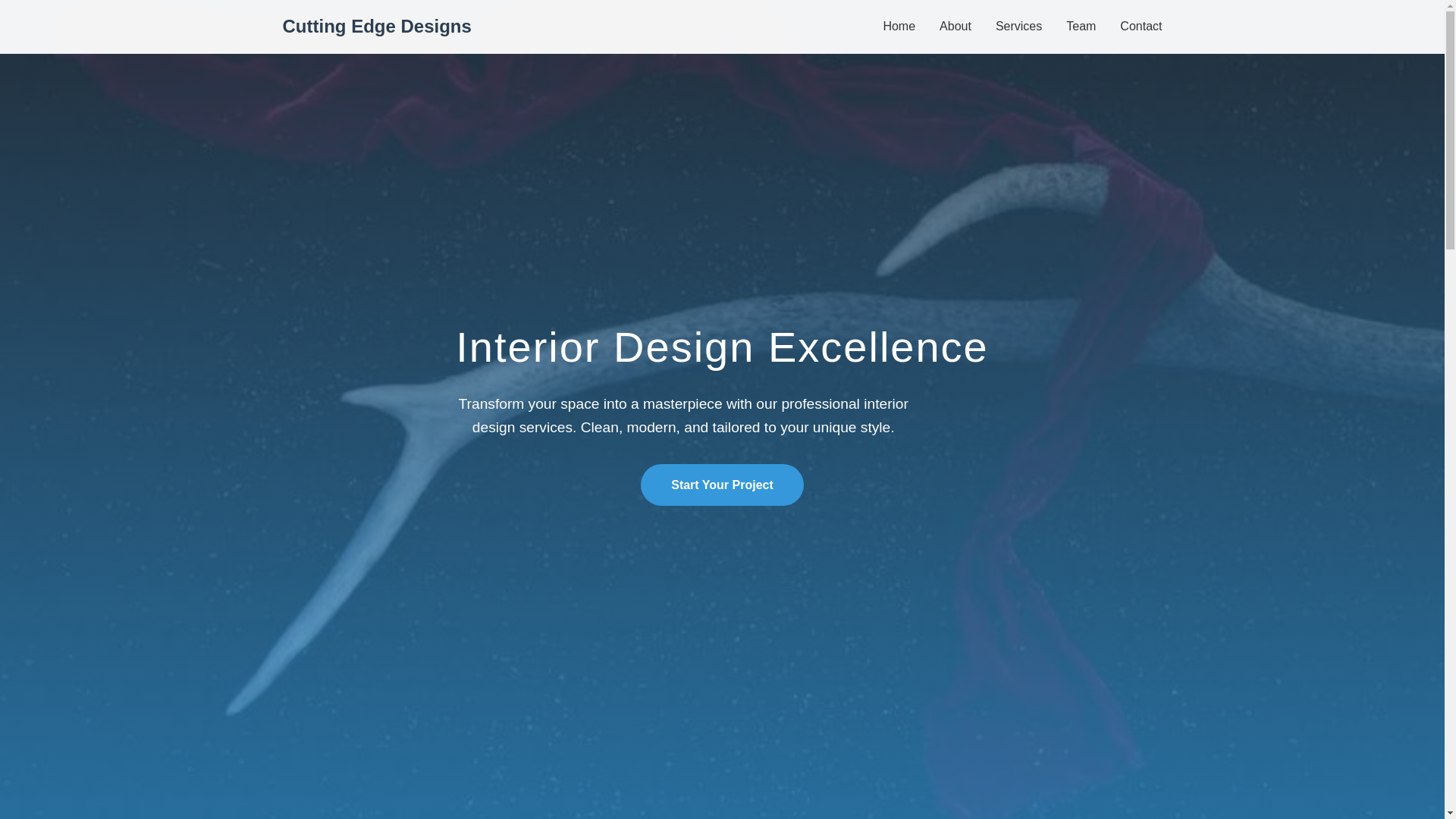 website screenshot of https://cuttingedgedesigns.courses/