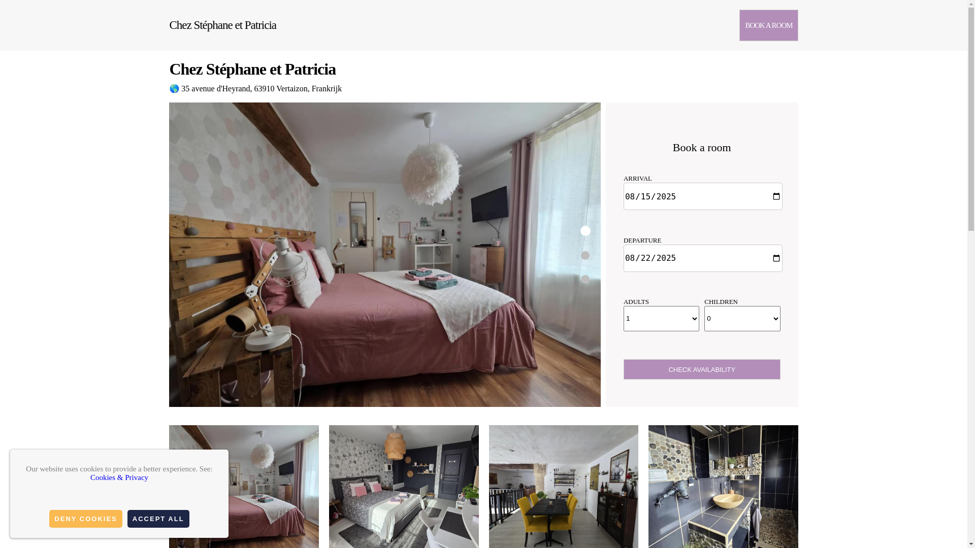 website screenshot of https://chez-st-phane-et-patricia.com.es/