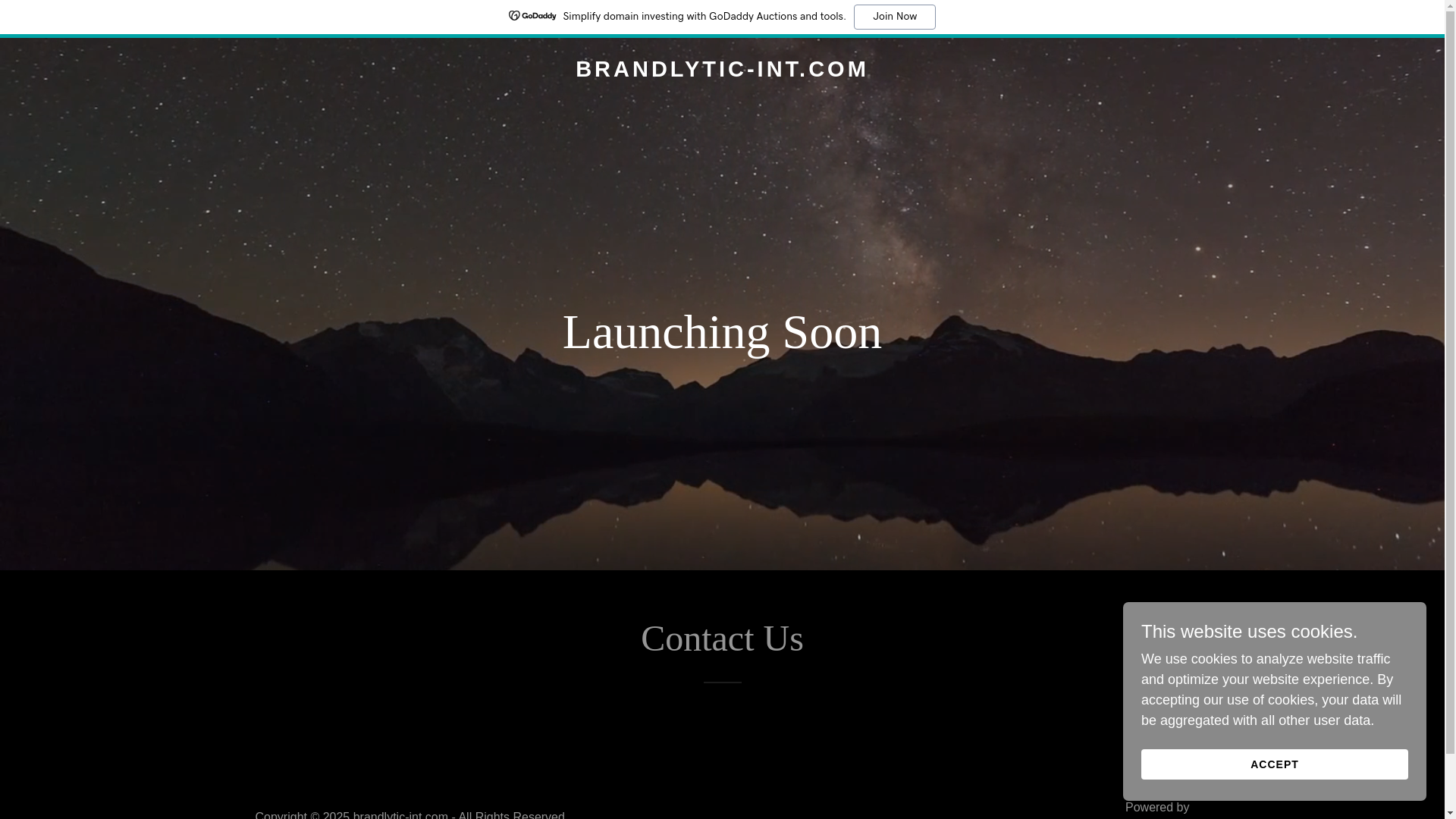website screenshot of https://brandlytic-int.com/