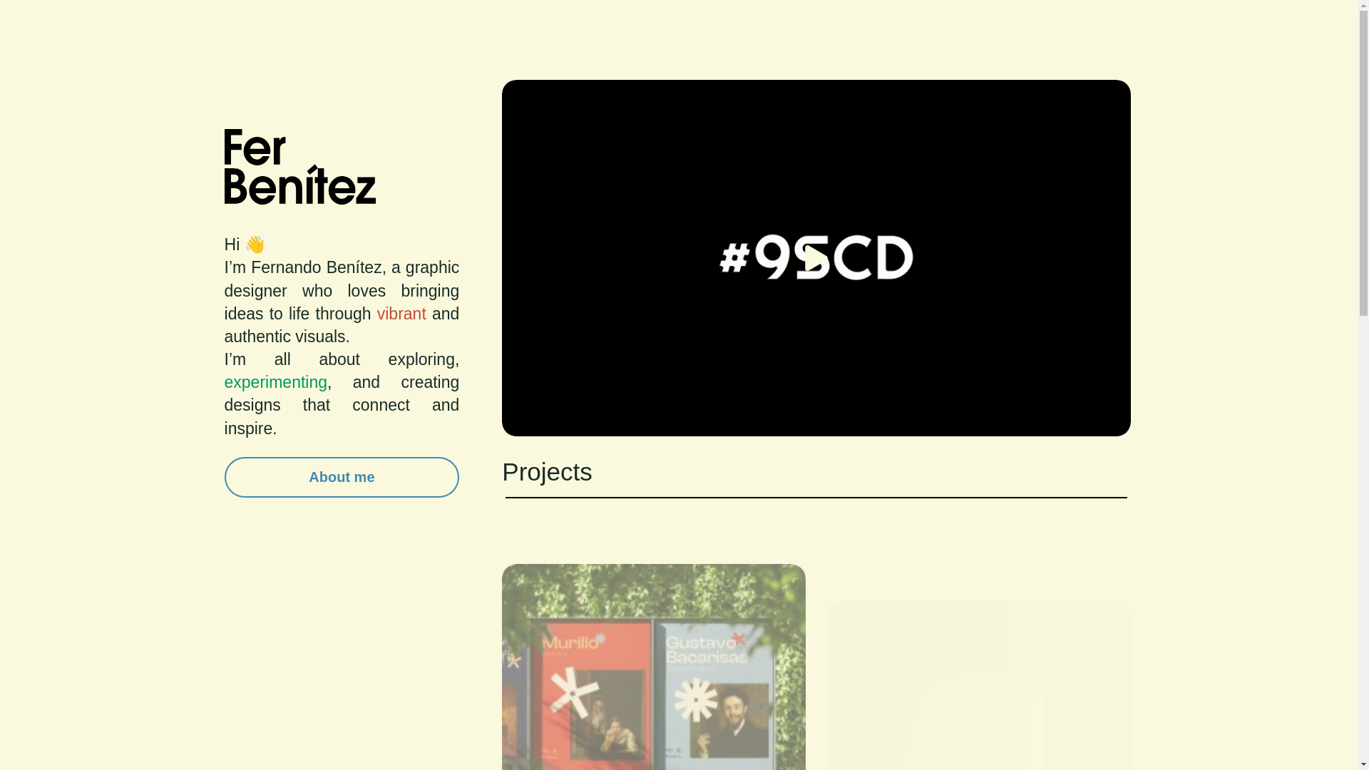website screenshot of https://ferbenitez.com/