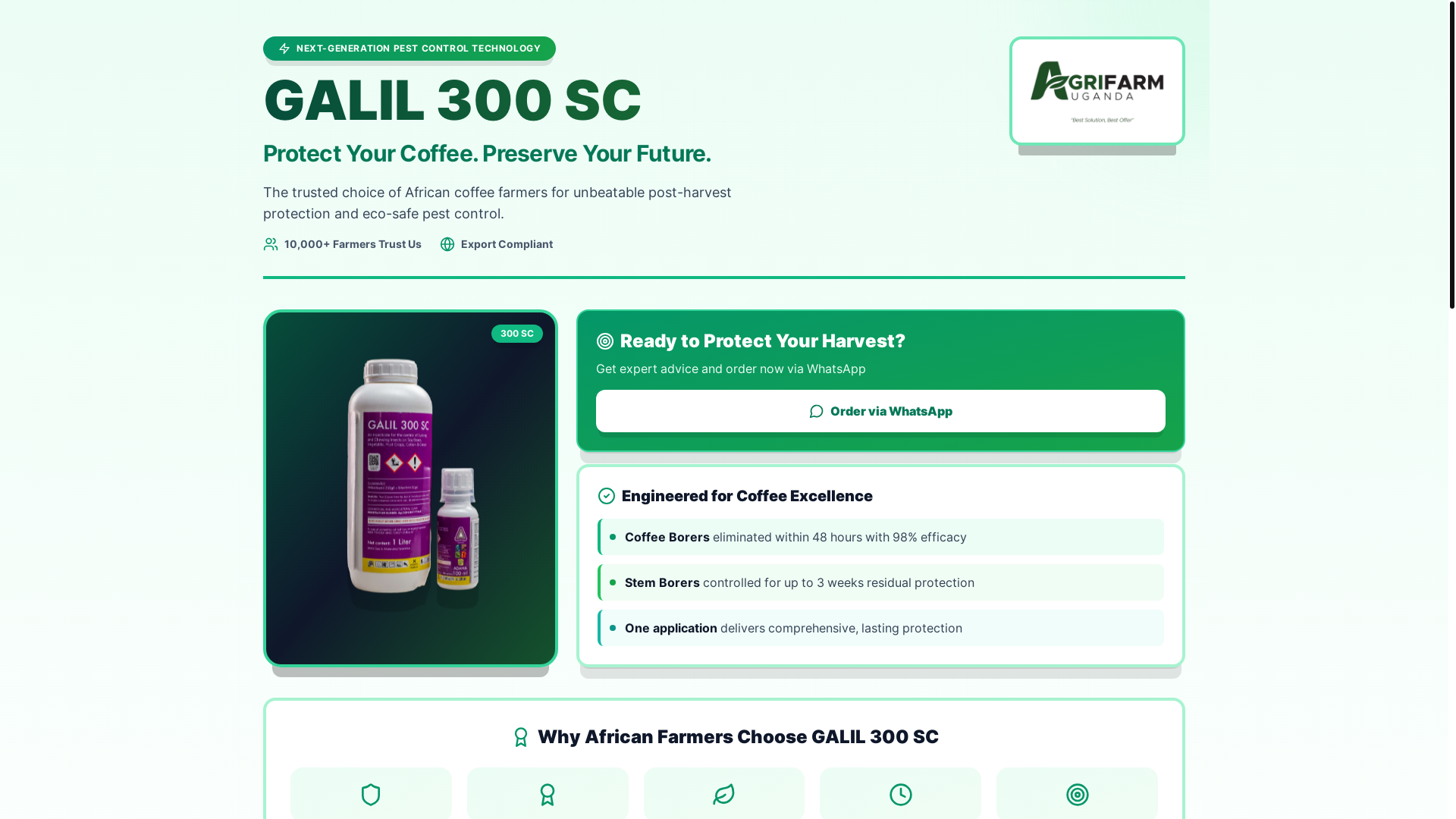 website screenshot of https://agrifarmug-galil-300-sc.pages.dev/