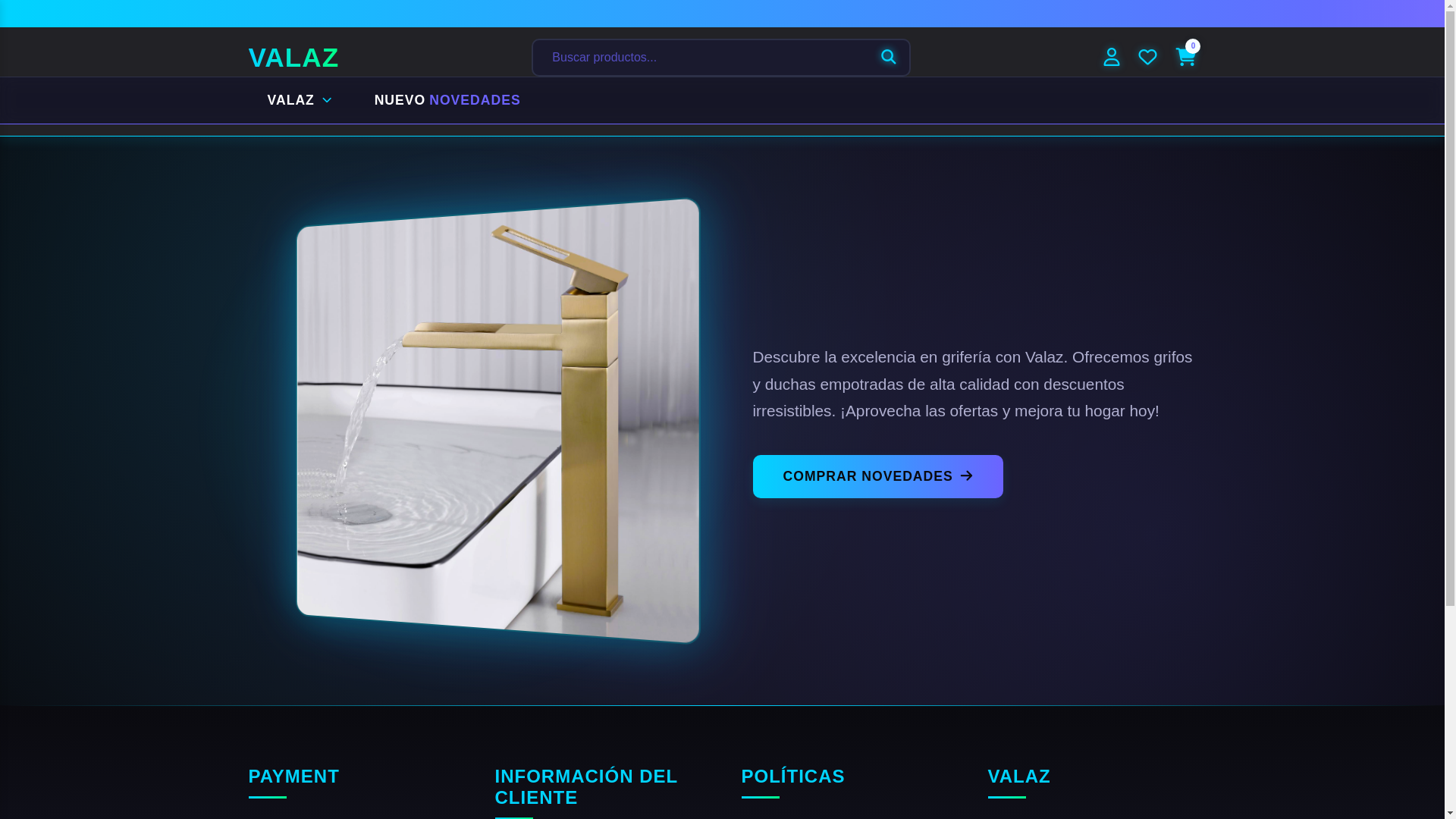 website screenshot of https://mariavalazshop.shop/