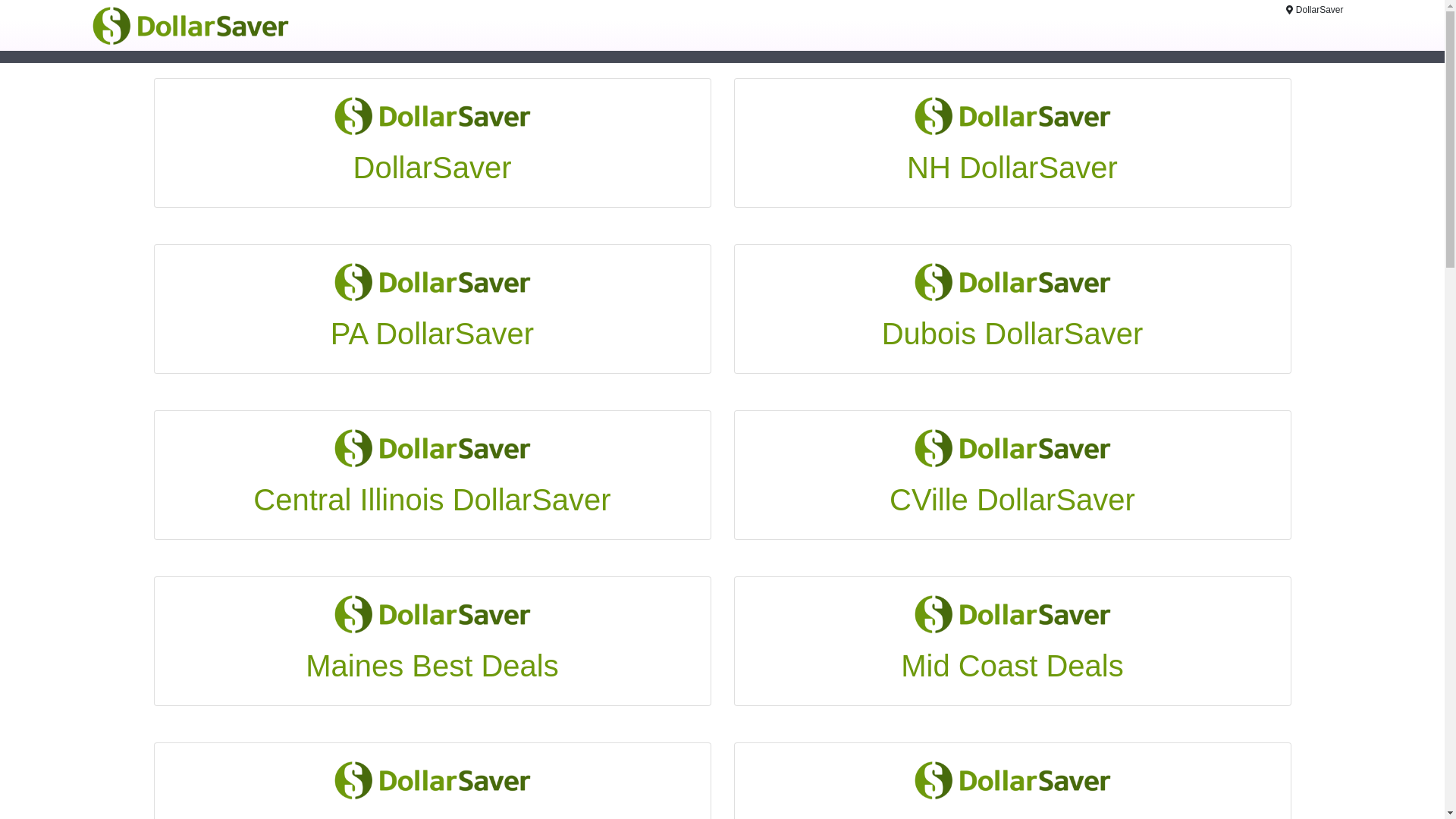 website screenshot of https://mountaindollarsaver.com/