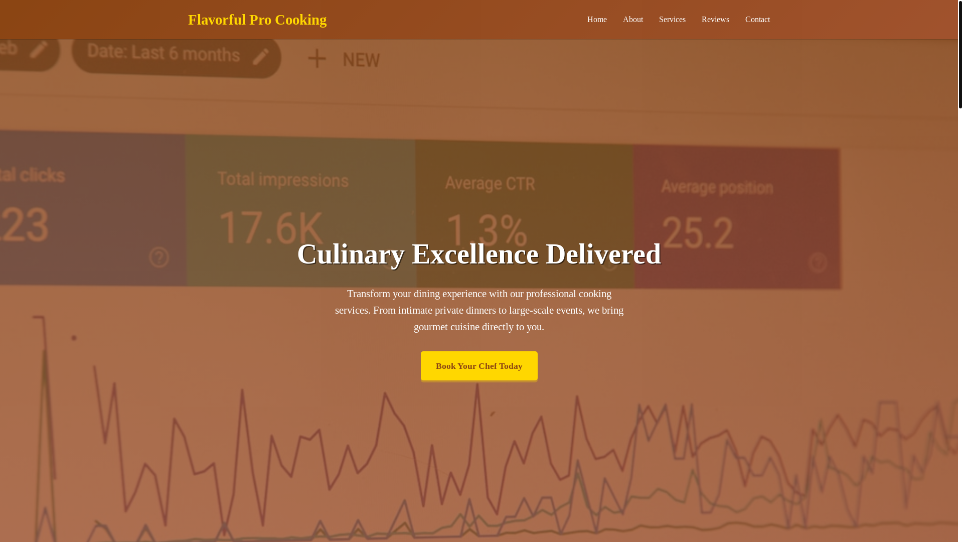 website screenshot of https://flavorfulprocooking.sbs/