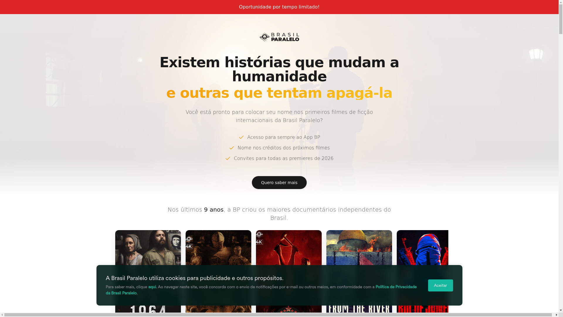 website screenshot of https://filmesbp.com/