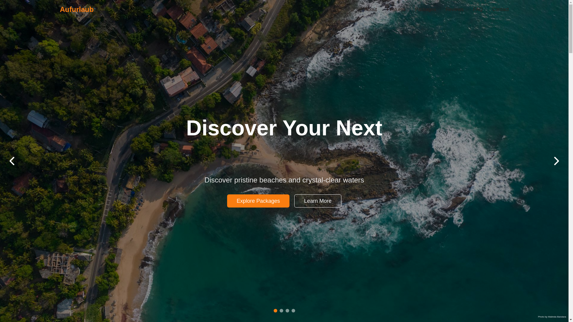 website screenshot of https://aufurlaubsrilanka.com/