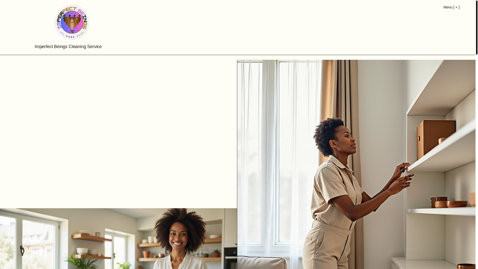 website screenshot of https://ibcleaningservices.net/
