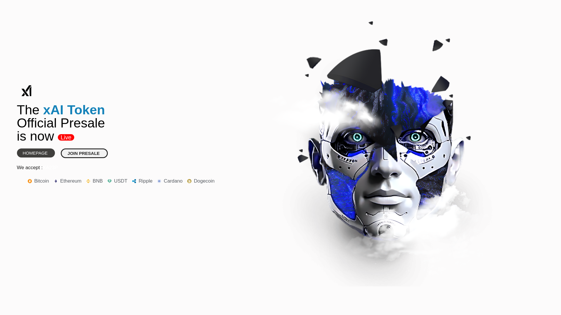 website screenshot of https://xa23plive.com/