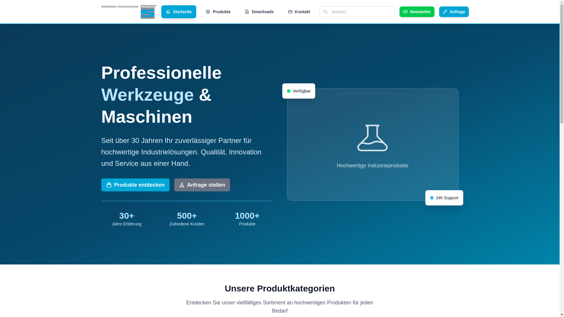 website screenshot of https://selbach-webkatalog-frontend.pages.dev/